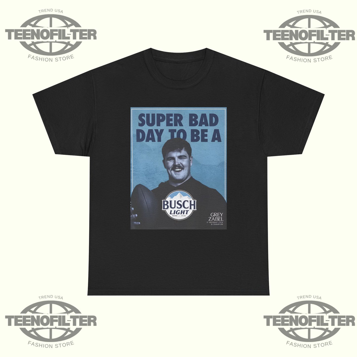 Seattle Seahawks Super Bad Day to Be a Busch Light T‑Shirt - Tee No Filter