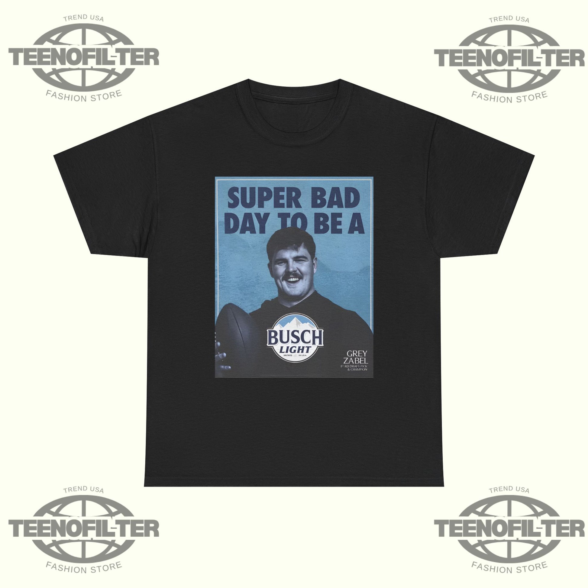 Seattle Seahawks Super Bad Day to Be a Busch Light T‑Shirt - Tee No Filter