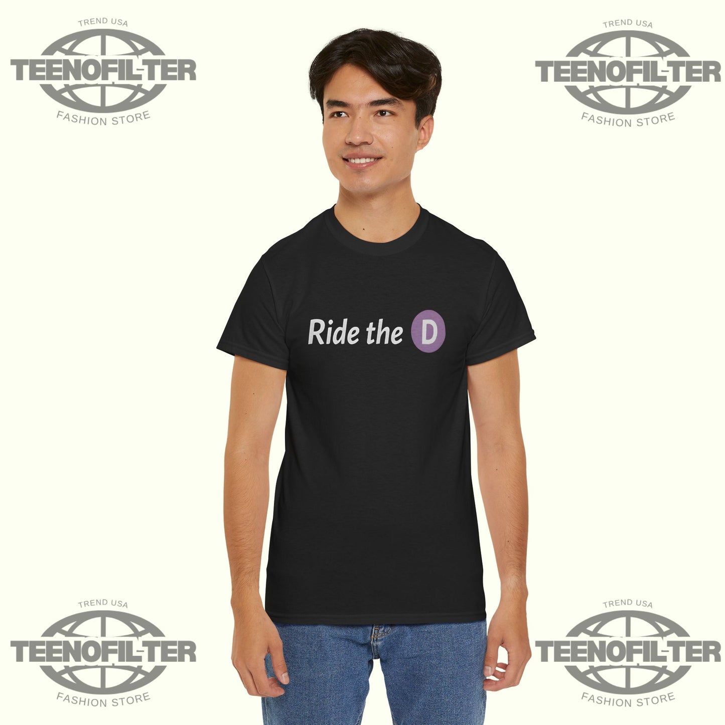 Ride the D T-Shirt - Tee No Filter