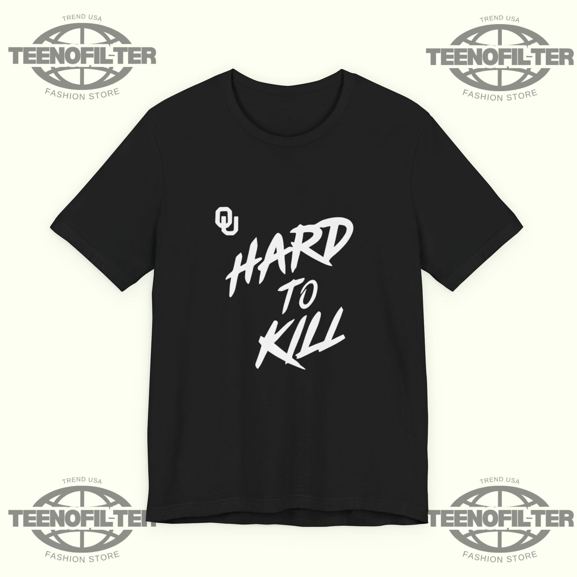 Oklahoma Football Taylor Wein Hard To Kill T-Shirt Printify