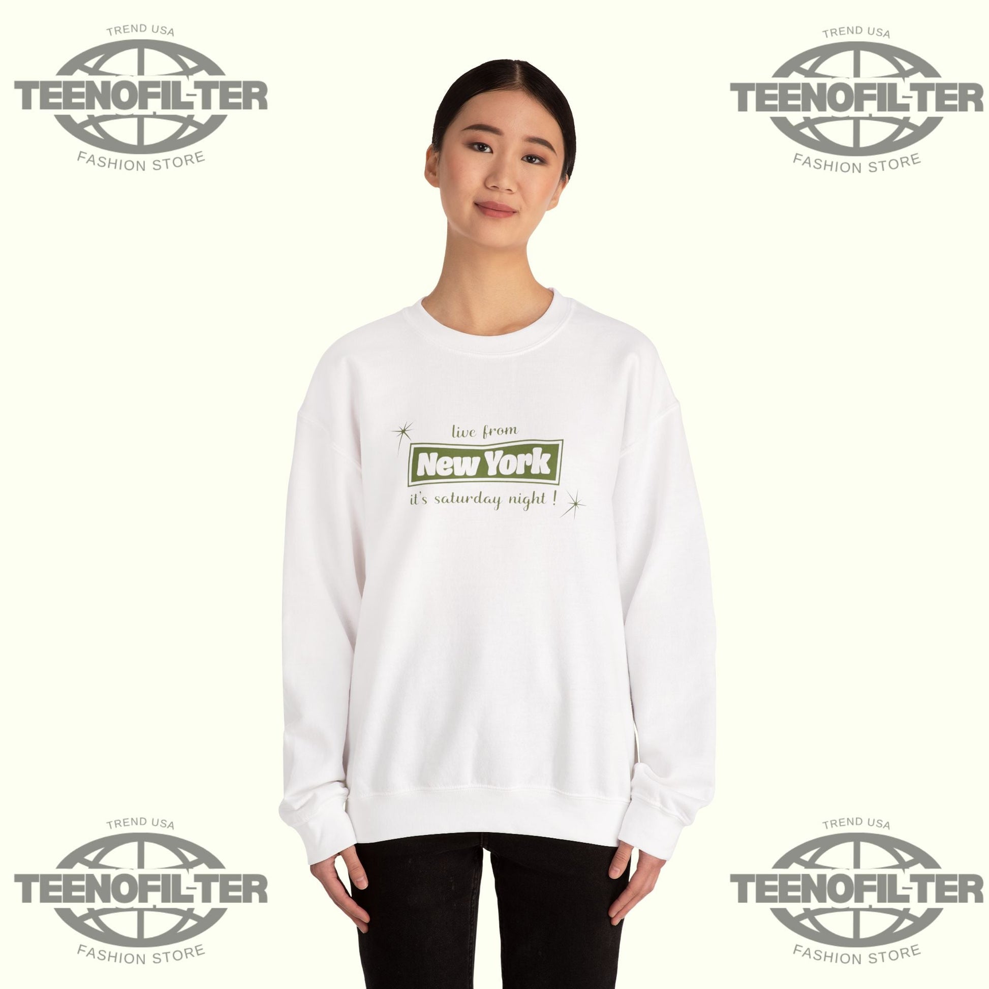 With Musical Guest Cher And Your Host Ariana Grande Sweatshirt Printify