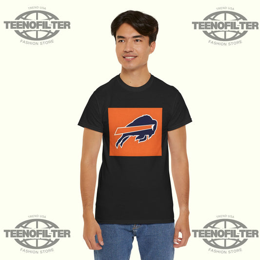 Official Buffalo Bills x Cleveland Browns Logo T-Shirt - Tee No Filter