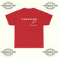 Red Freedom Charlie Kirk Signature T-shirt - Tee No Filter