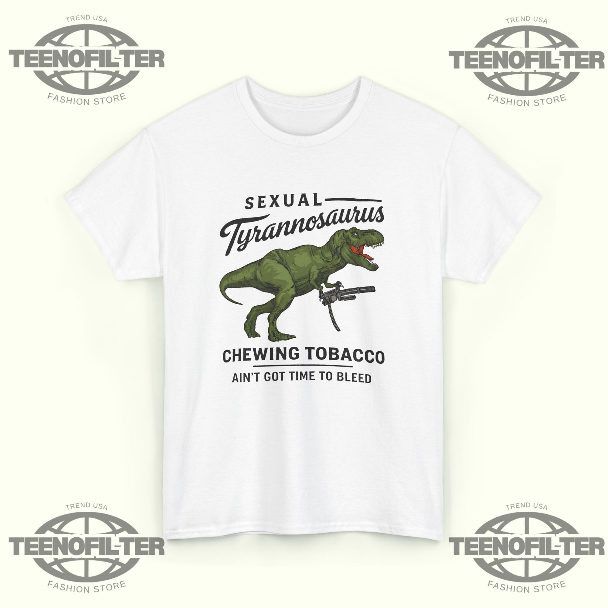 Sexual Tyrannosaurus Drew Timme T-Shirt - Tee No Filter