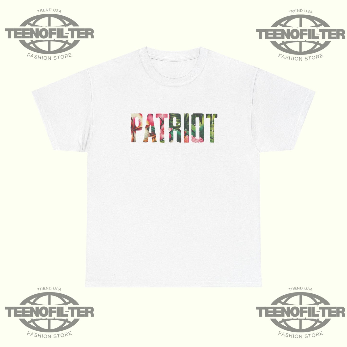 ConservativeAnt Patriot Tropical T-Shirt Printify
