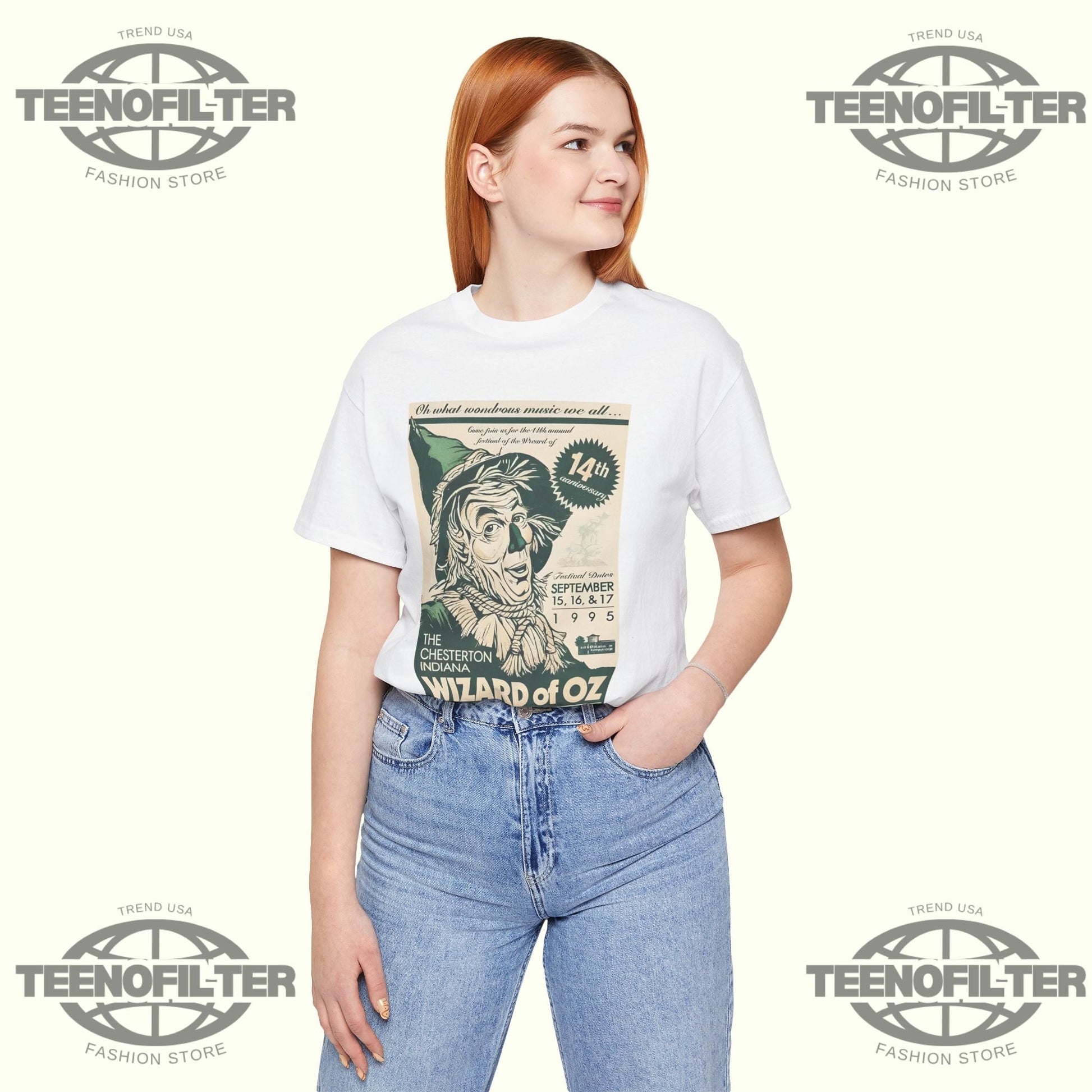 Chaesterton Indiana Wizard of Oz T-Shirt Printify