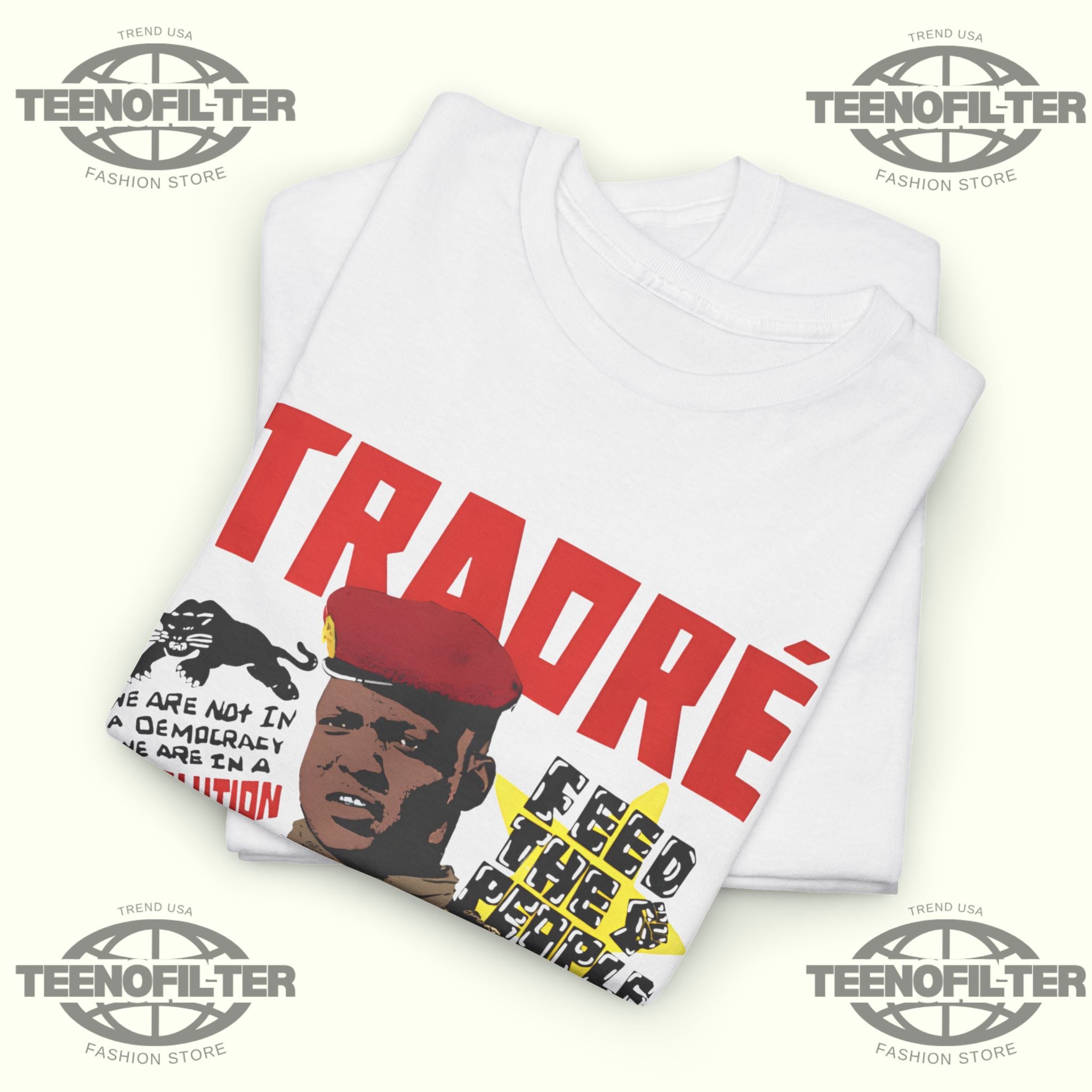 TRAORÉ Military T-shirt