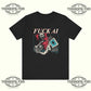 Fuck AI Support Human Artists T-Shirt Printify