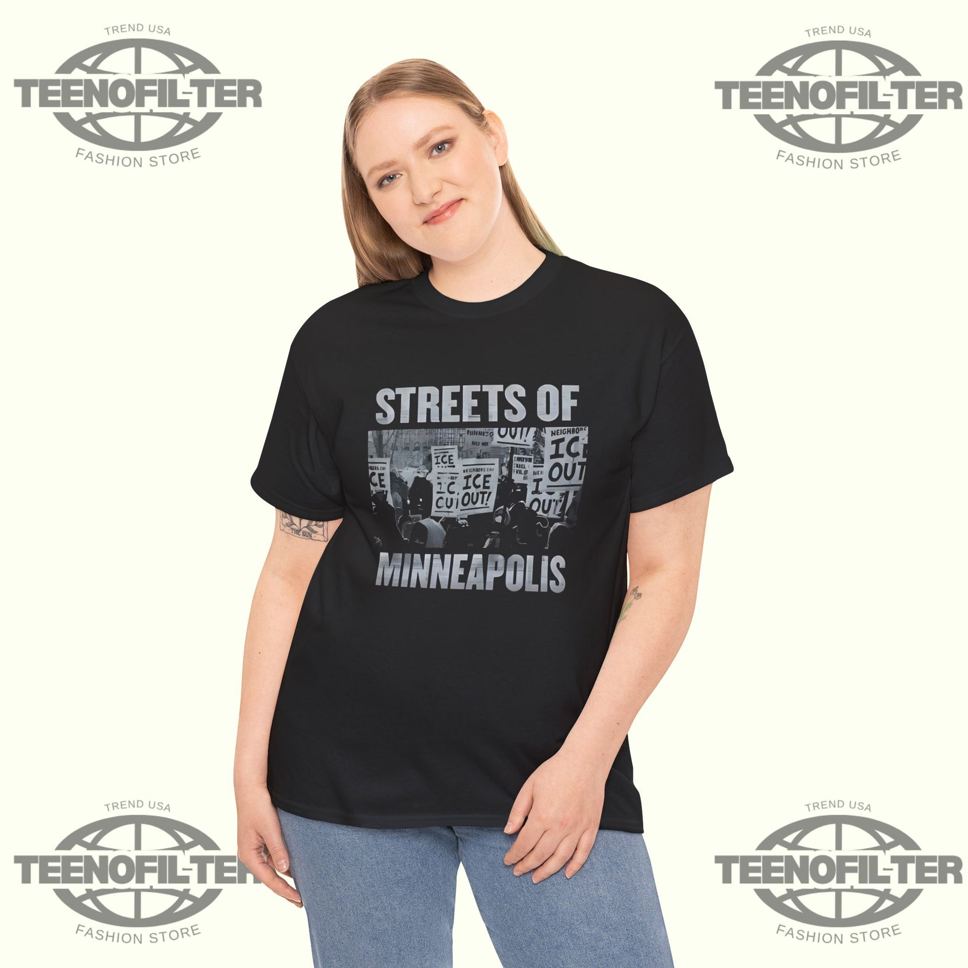 Streets Of Minneapolis T-Shirt - Tee No Filter