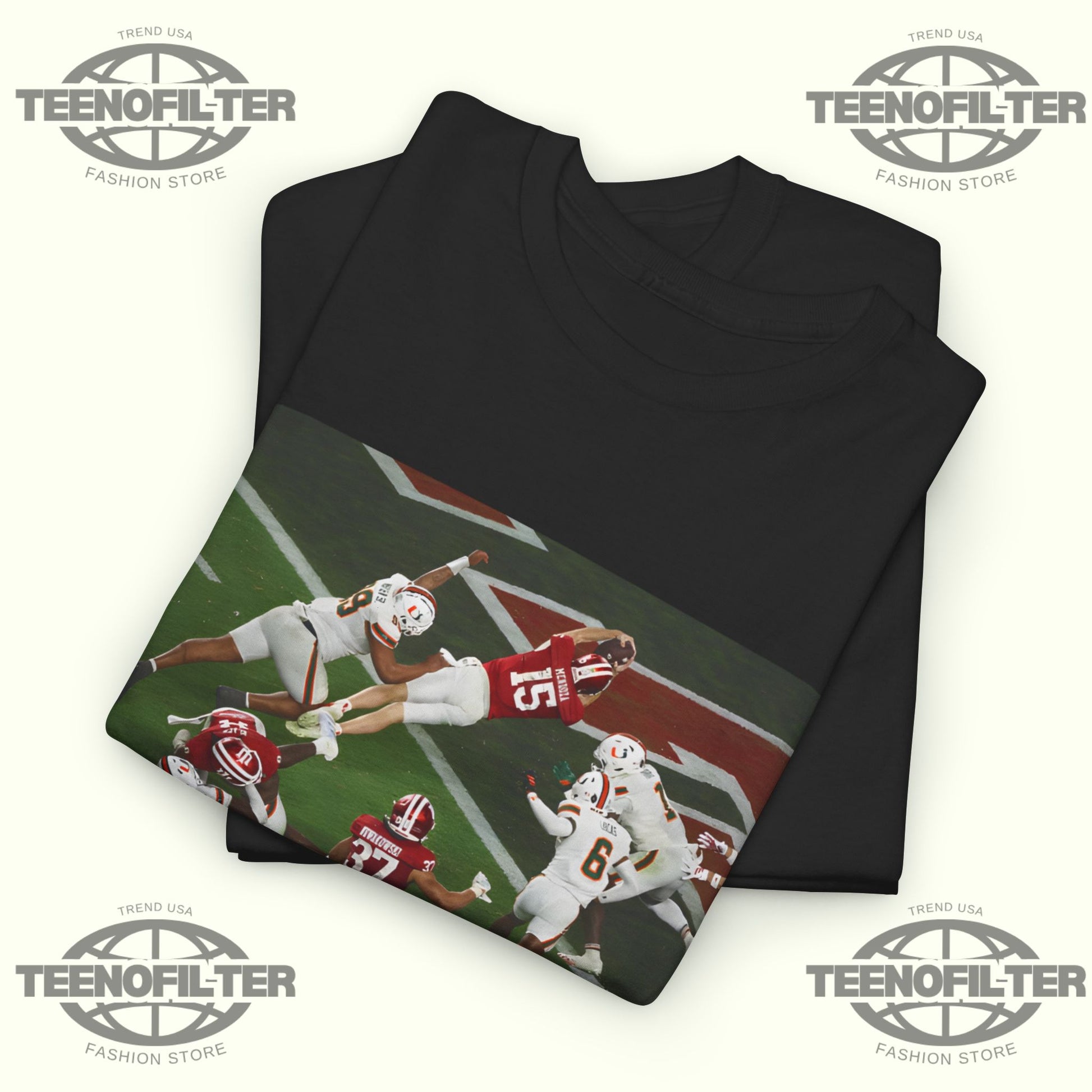 Indiana Hoosiers Fourth-Down Run Shirt – Fernando Mendoza Trust the Moment T-Shirt - Tee No Filter