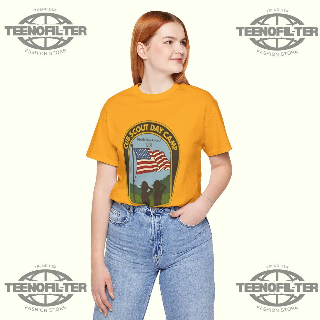 Cub Scout Day Camp Middle Tenn. Council 1981 T-Shirt