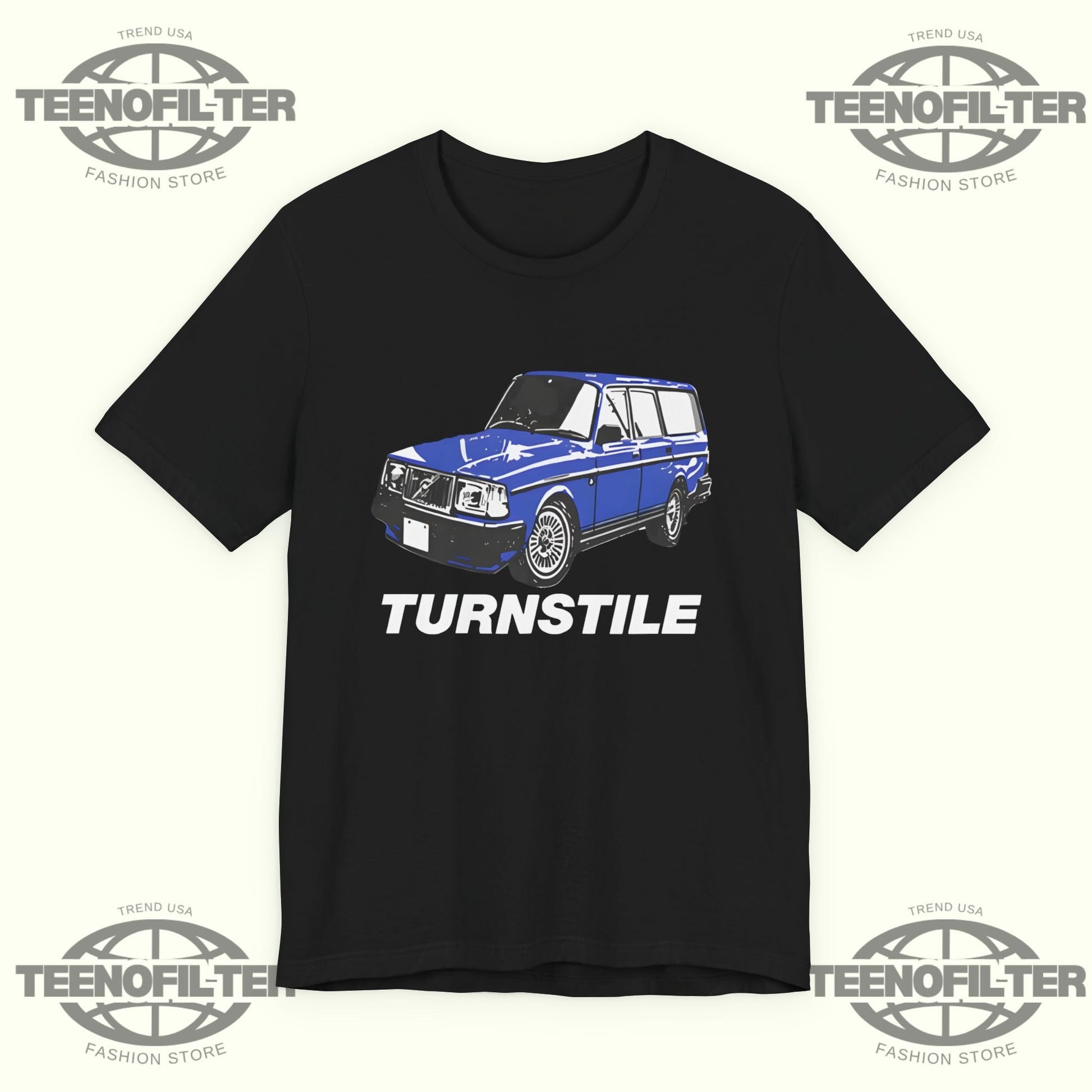Turnstile Volvo T-Shirt Printify