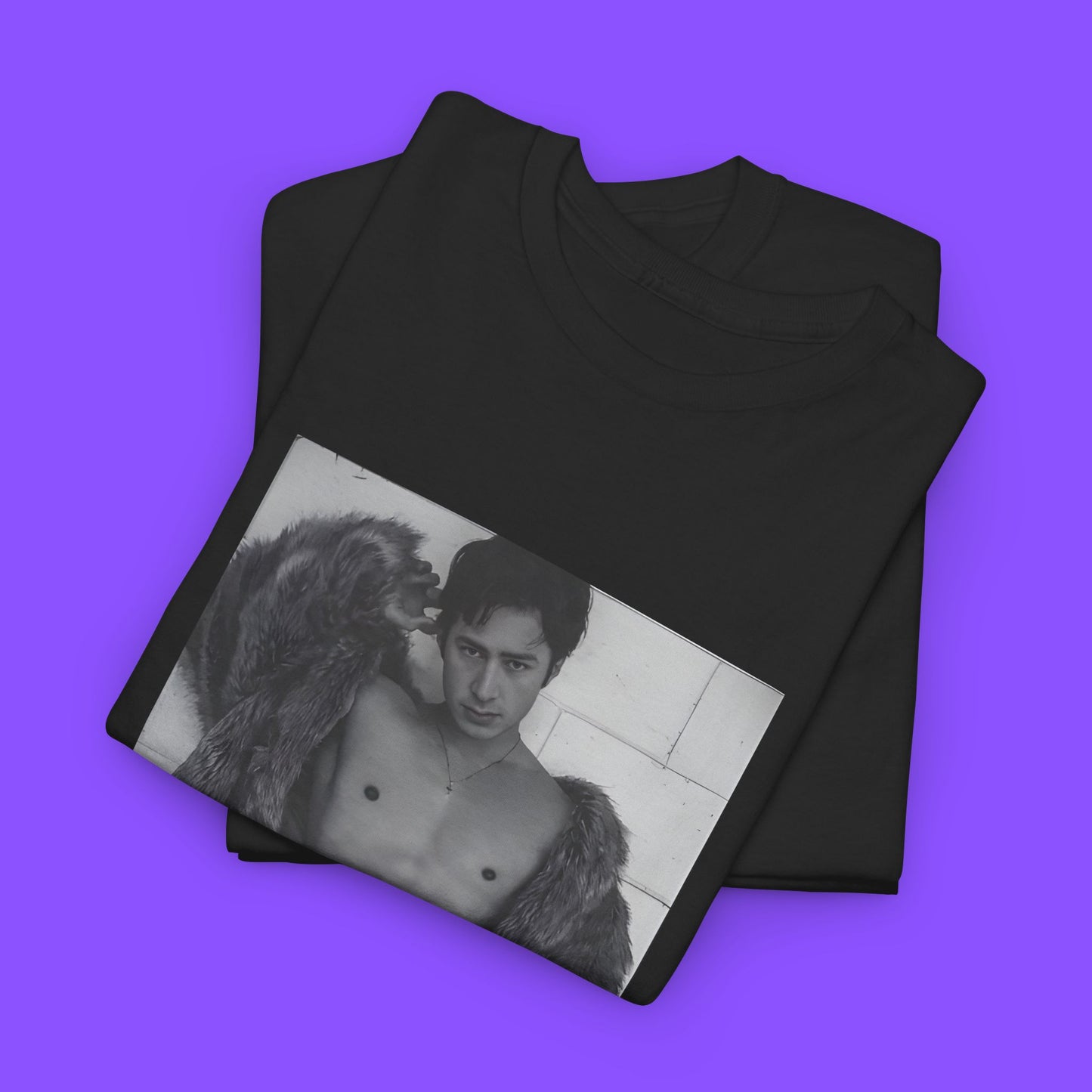 Hudson Williams Fur Coat Shirt - Tee No Filter
