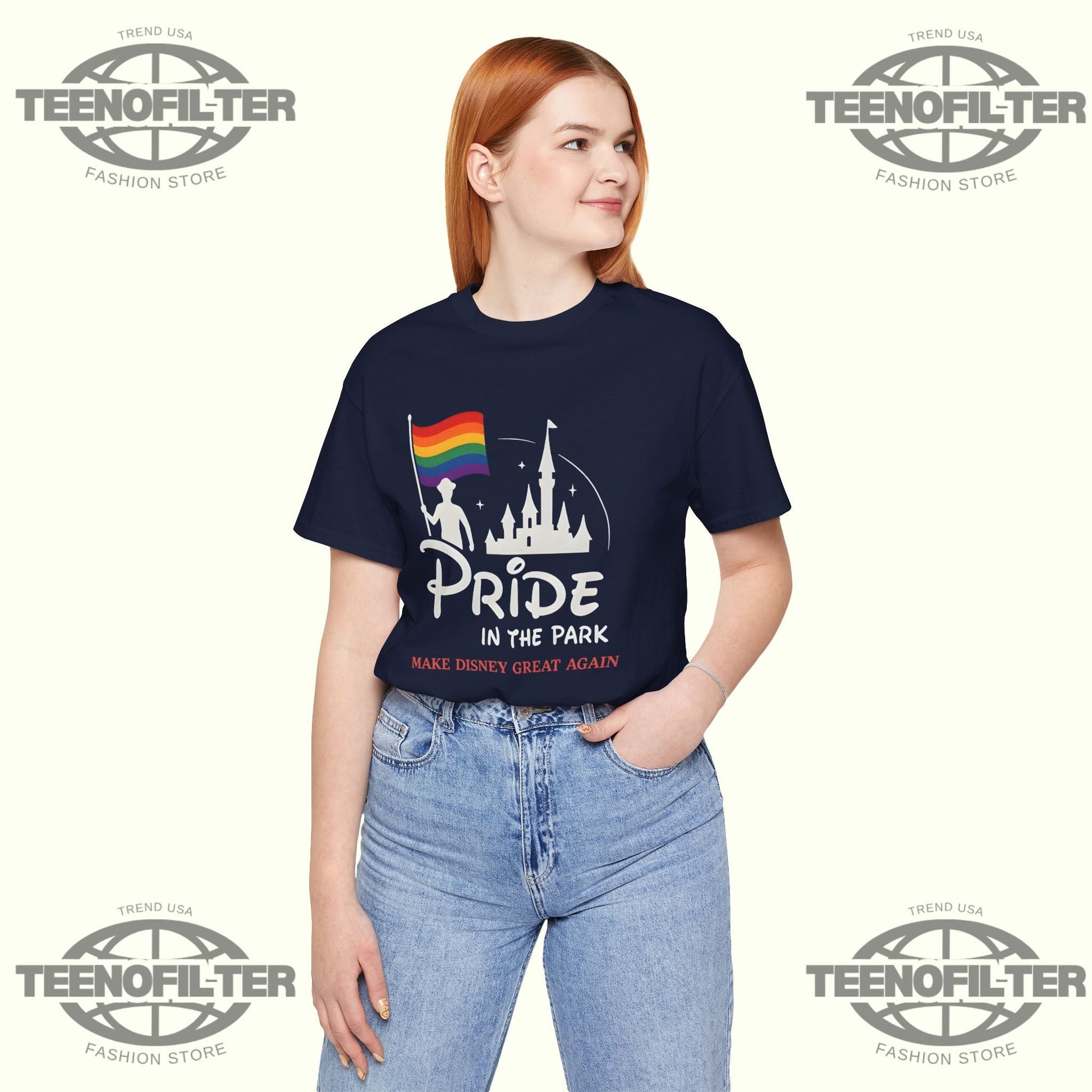 Pride In The Park Make Disney Affordable Again T-Shirt Printify