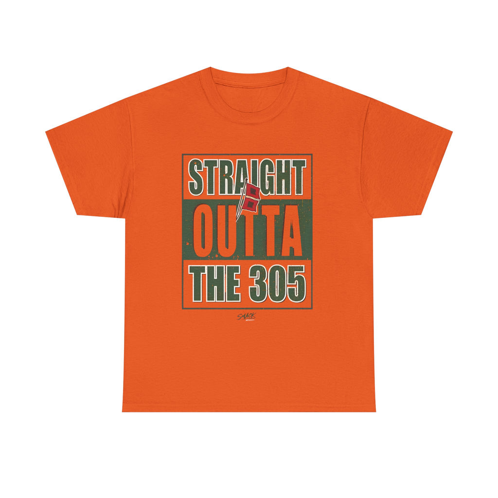 Miami Hurricanes Straight Outta The 305 T-shirt