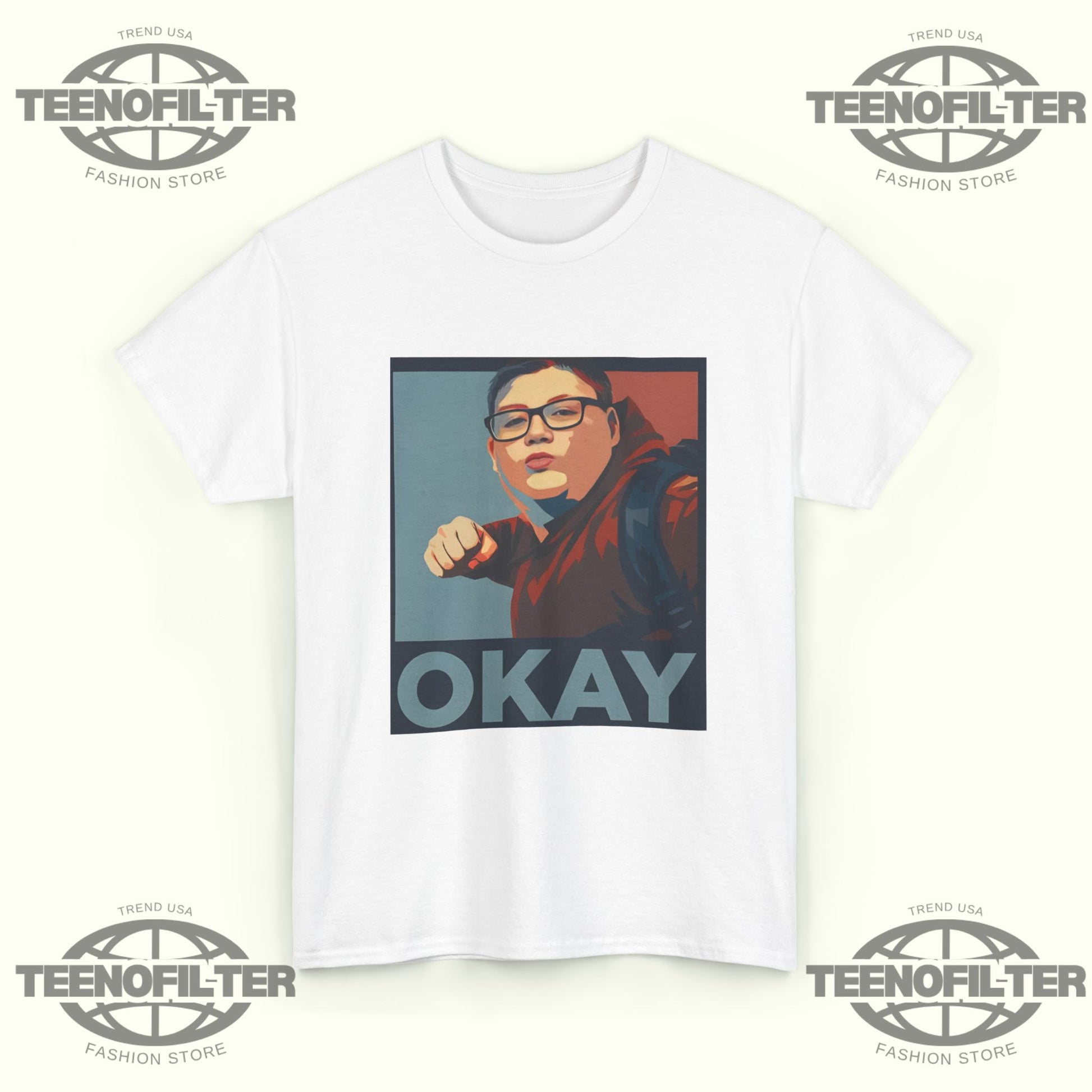 Kid Punches A Nazi Okay T-Shirt – Viral Protest Art Mashup Graphic Tee - Tee No Filter