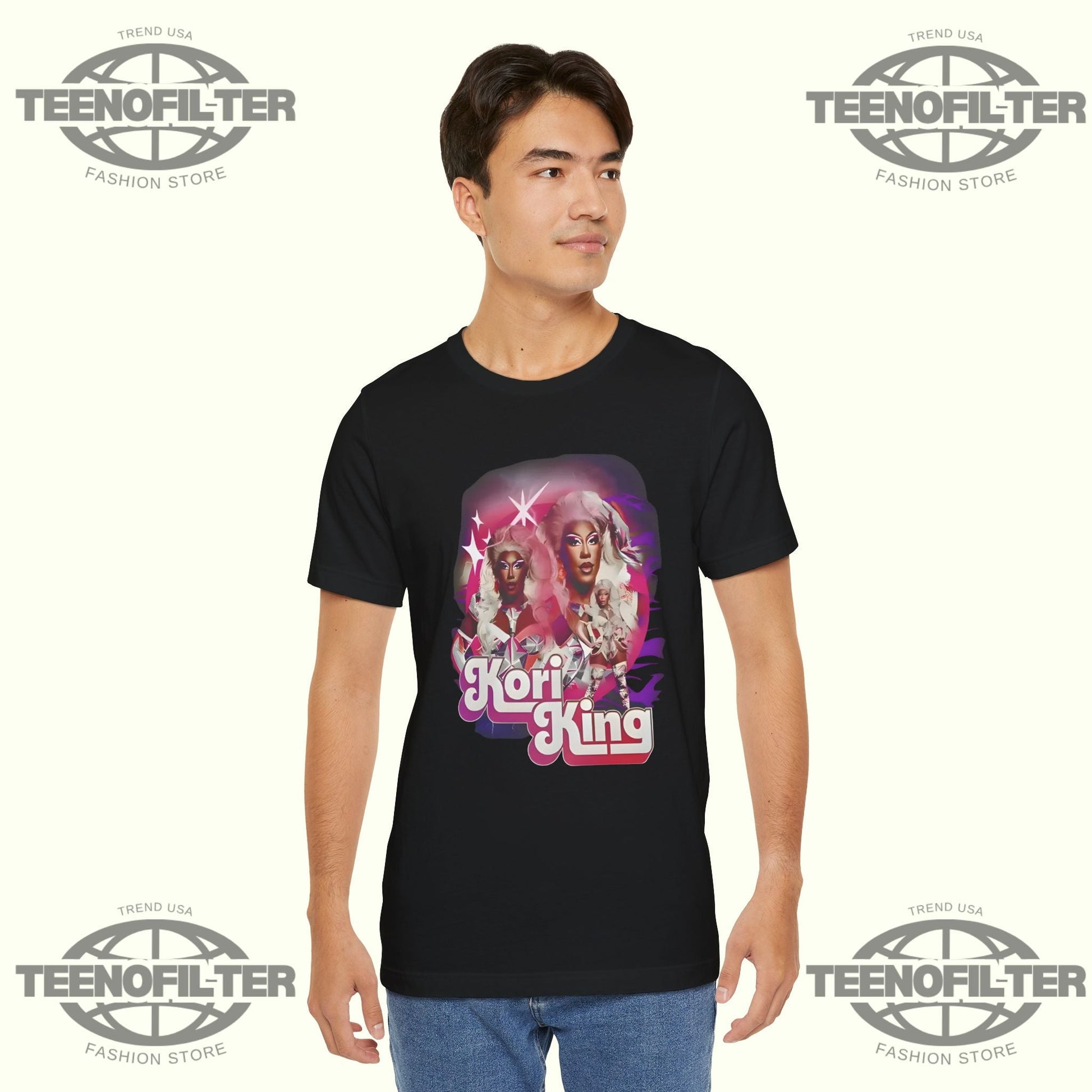 Kori King Collage T-Shirt Printify