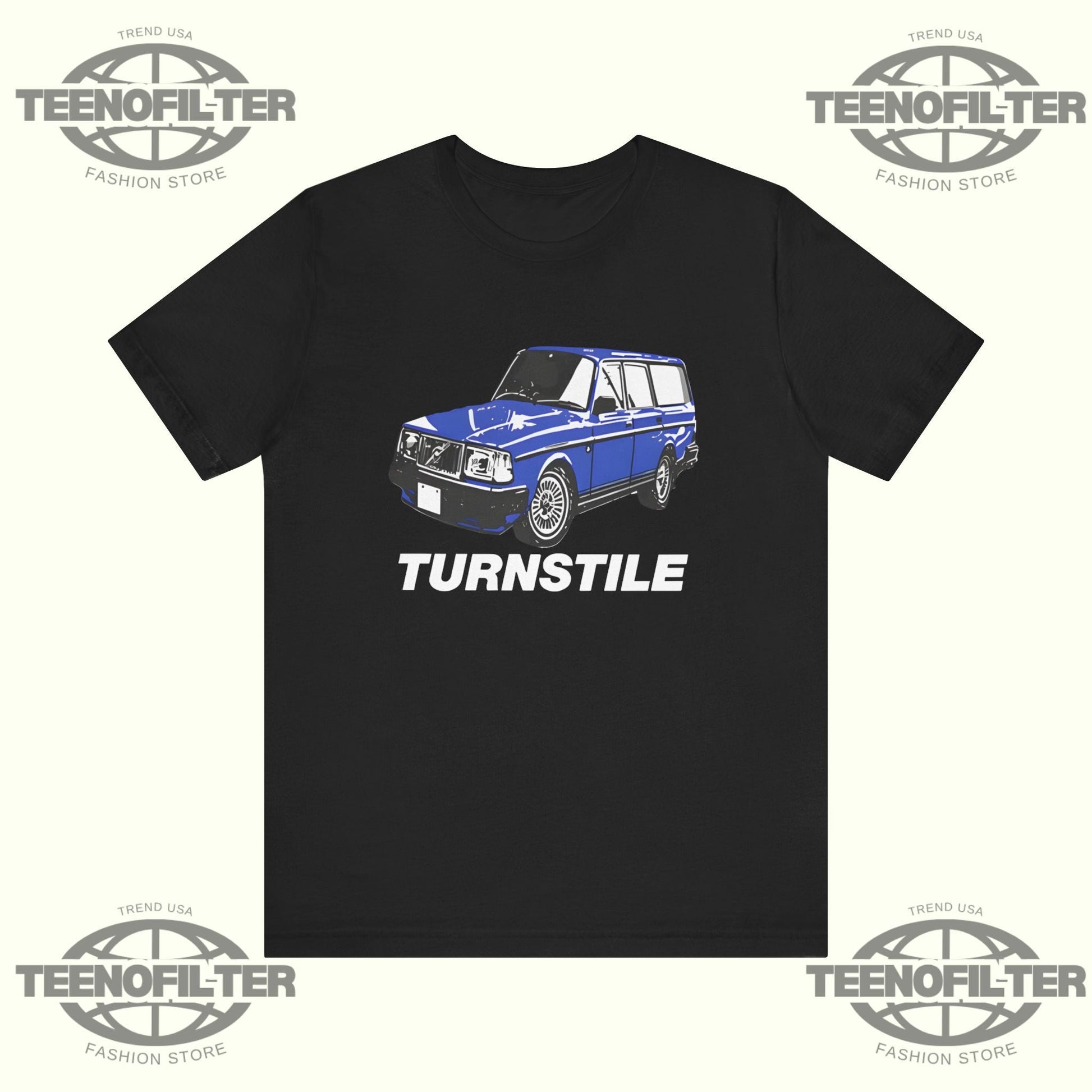 Turnstile Volvo T-Shirt Printify
