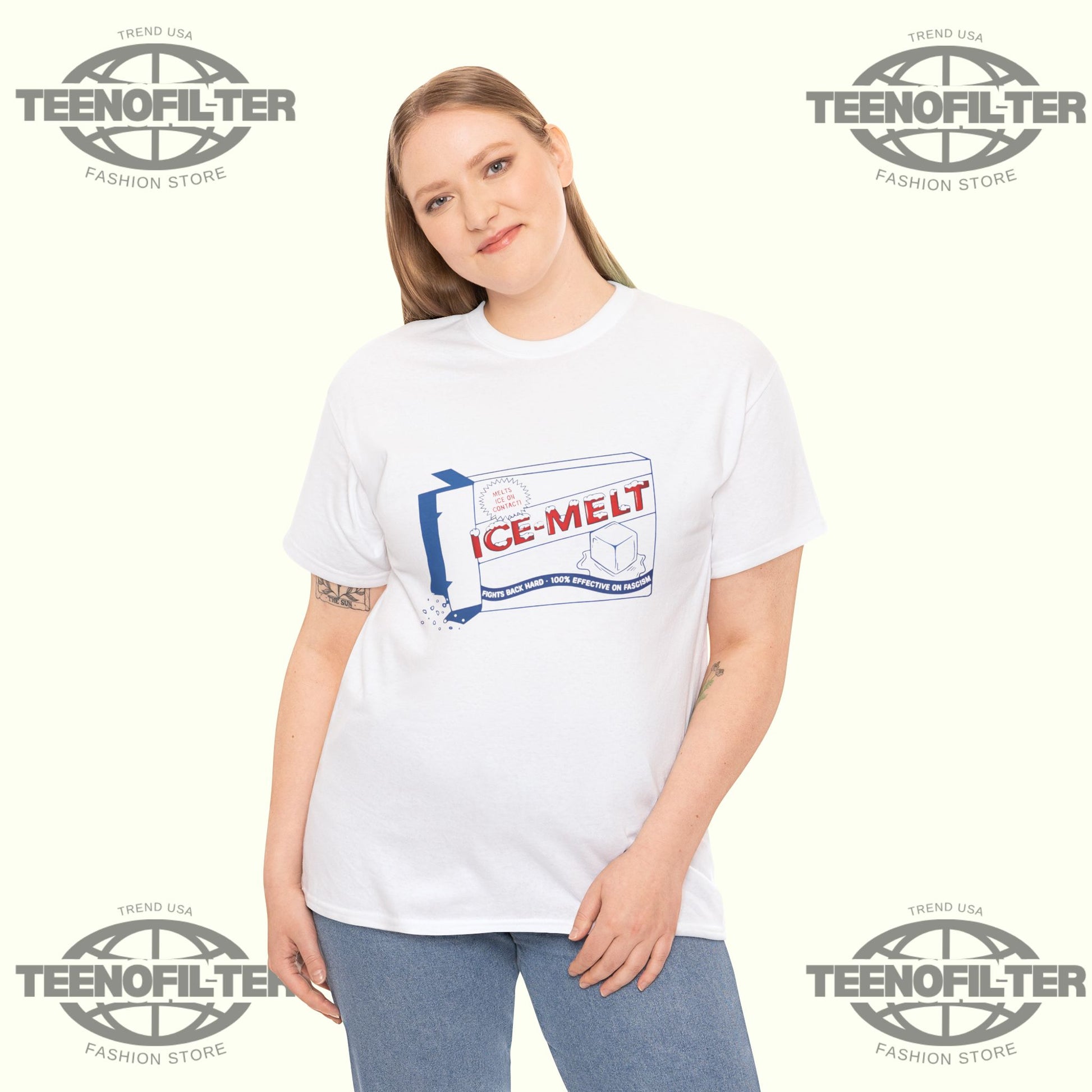 Ice Melt Salt Box T-shirt - Tee No Filter