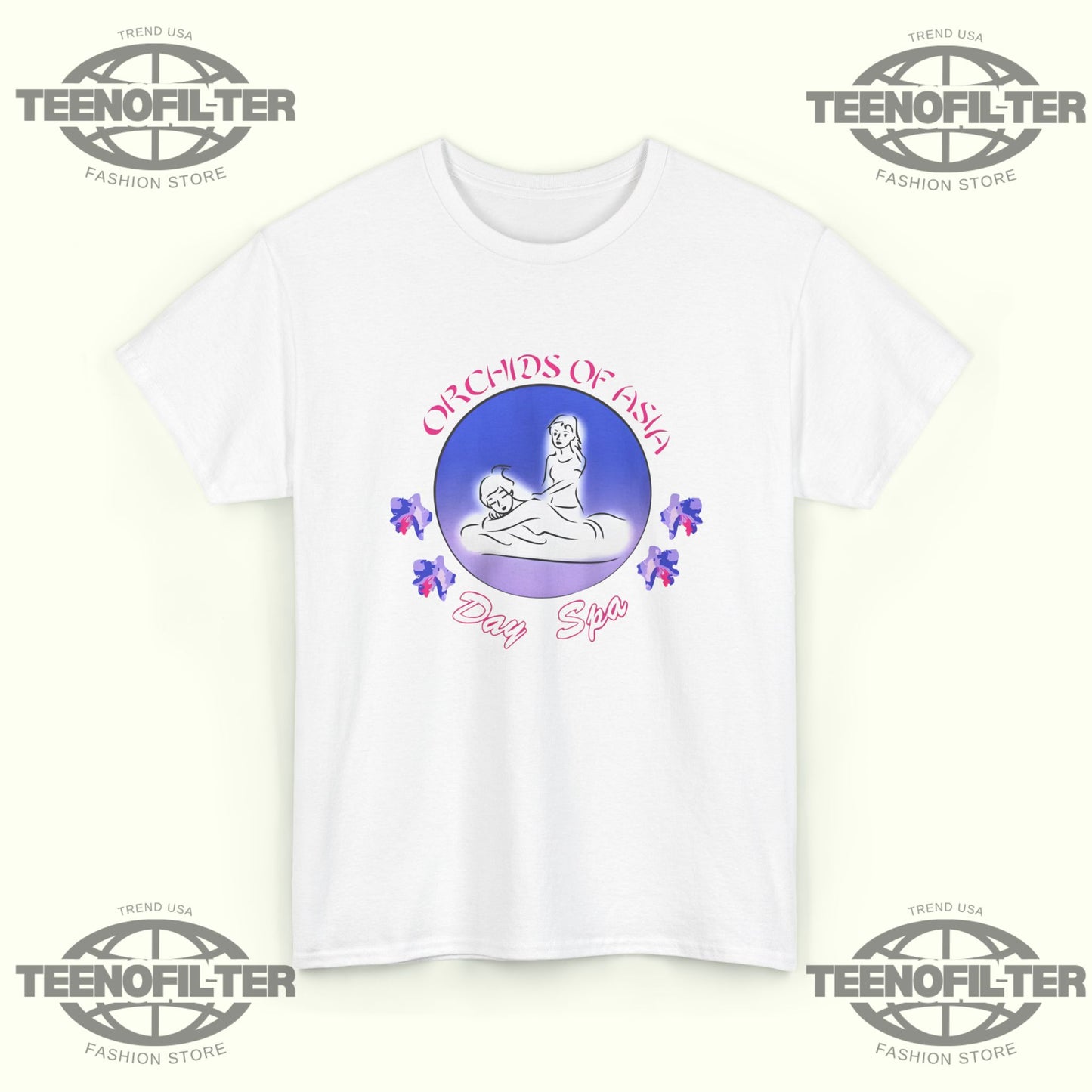 Orchids Of Asia Day Spa T-Shirt - Tee No Filter