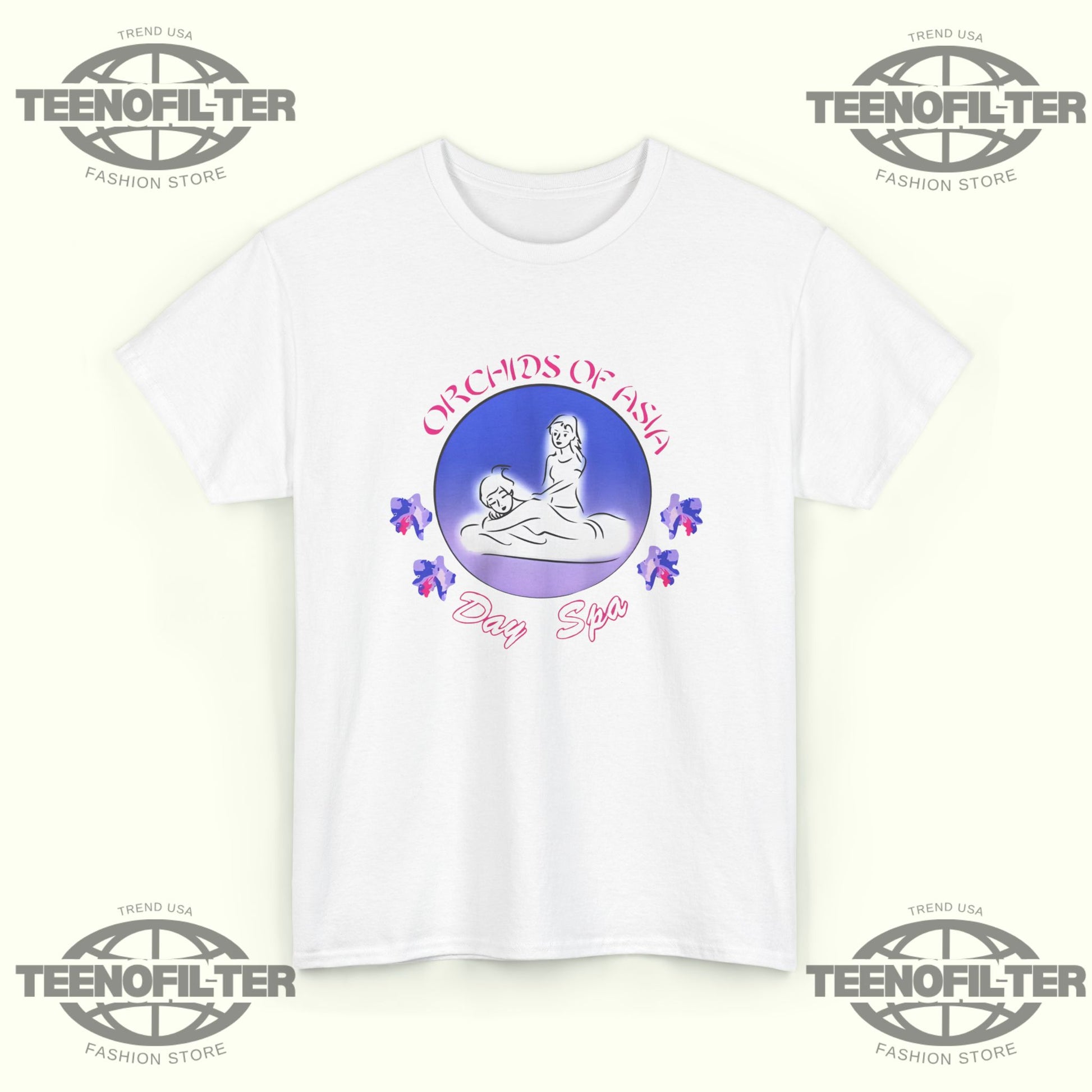Orchids Of Asia Day Spa T-Shirt - Tee No Filter