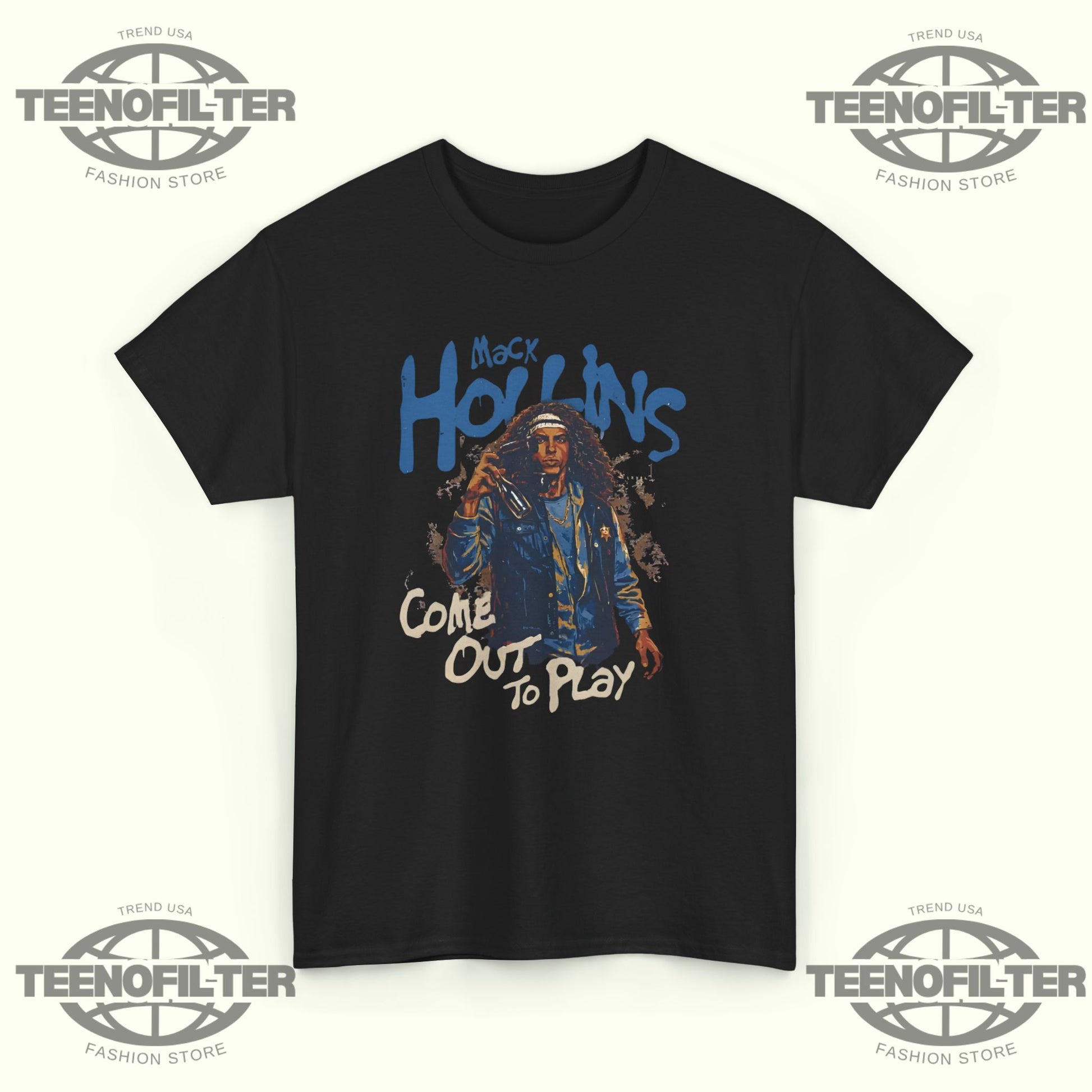 Mack Hollins Come Out To Play T-shirt - Tee No Filter