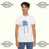Anti Ice Chinga La Migra Blue Bunny Hat T-Shirt - Tee No Filter