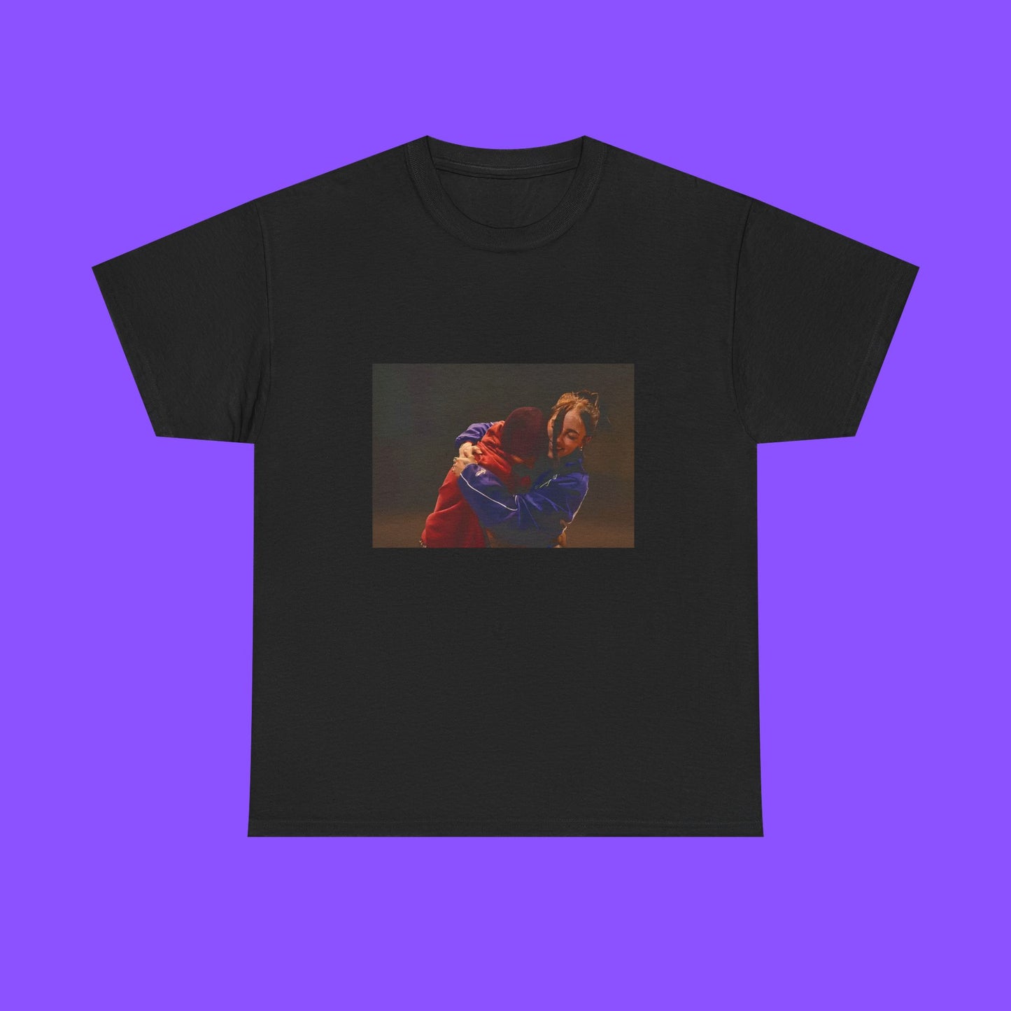 Billie Eilish Justin Bieber Huge Shirt