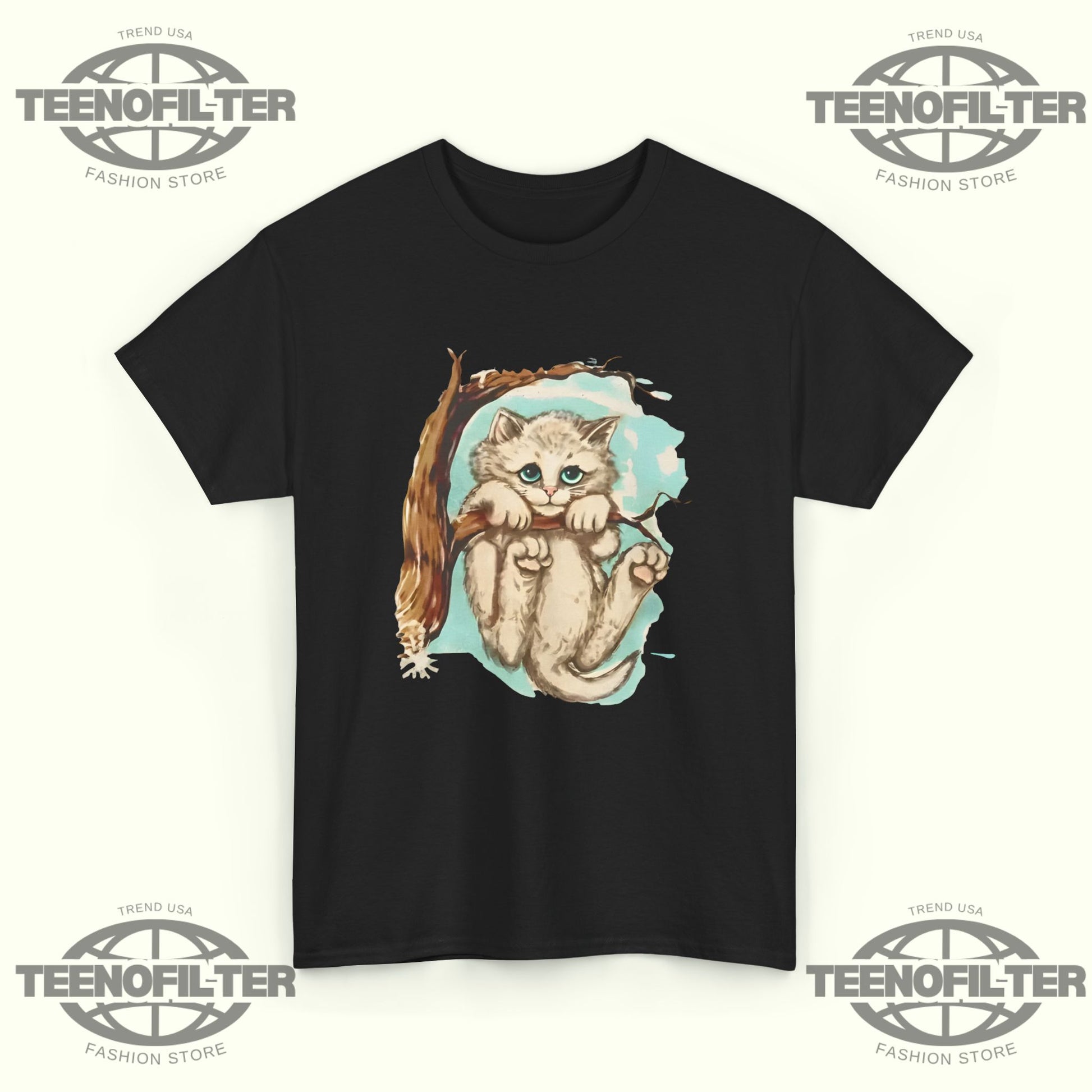 Taylor Swift Hang In There Baby Cat T-shirt - Tee No Filter