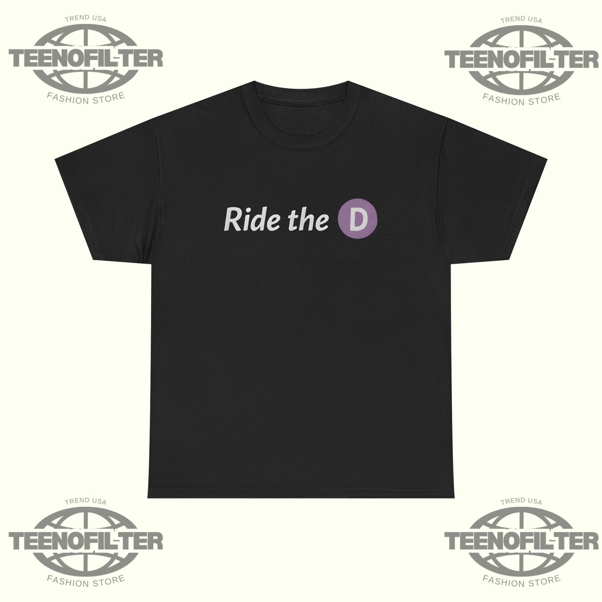 Ride the D T-Shirt - Tee No Filter