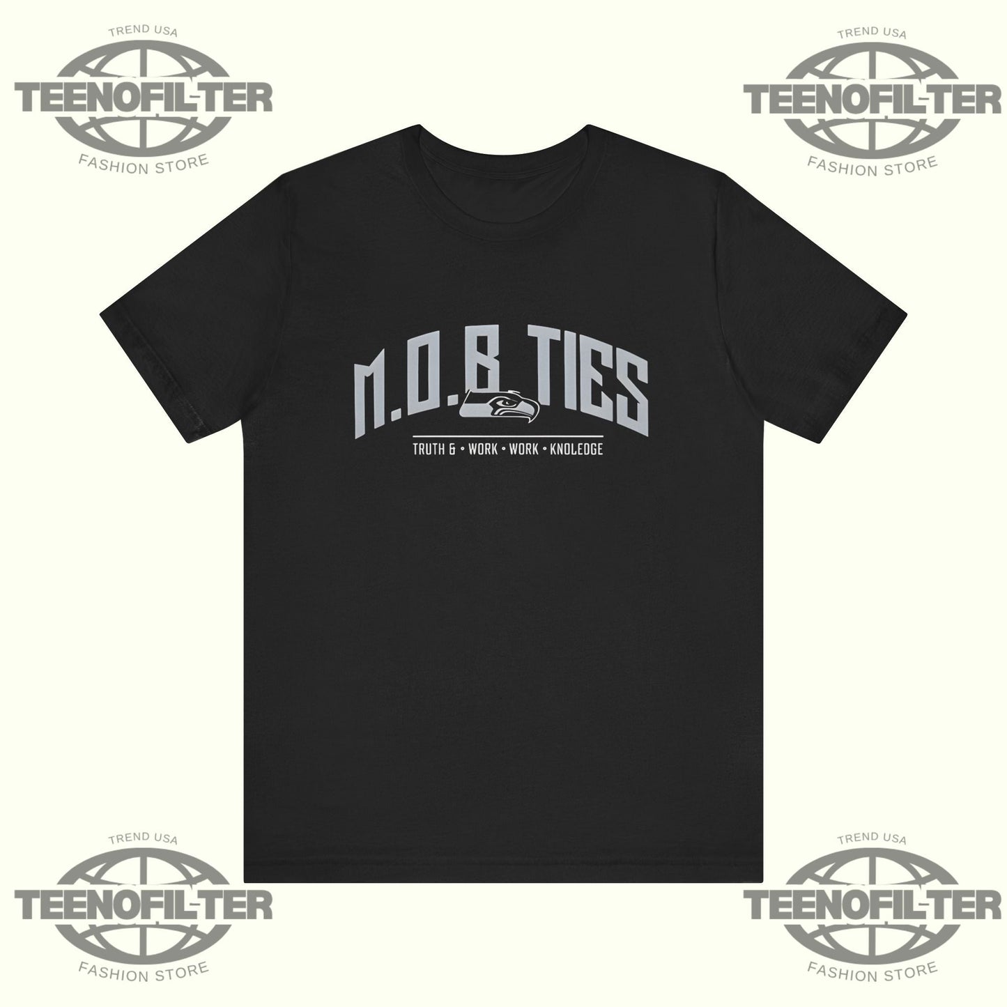 M.O.B. TIES Leonard Williams T-Shirt Printify