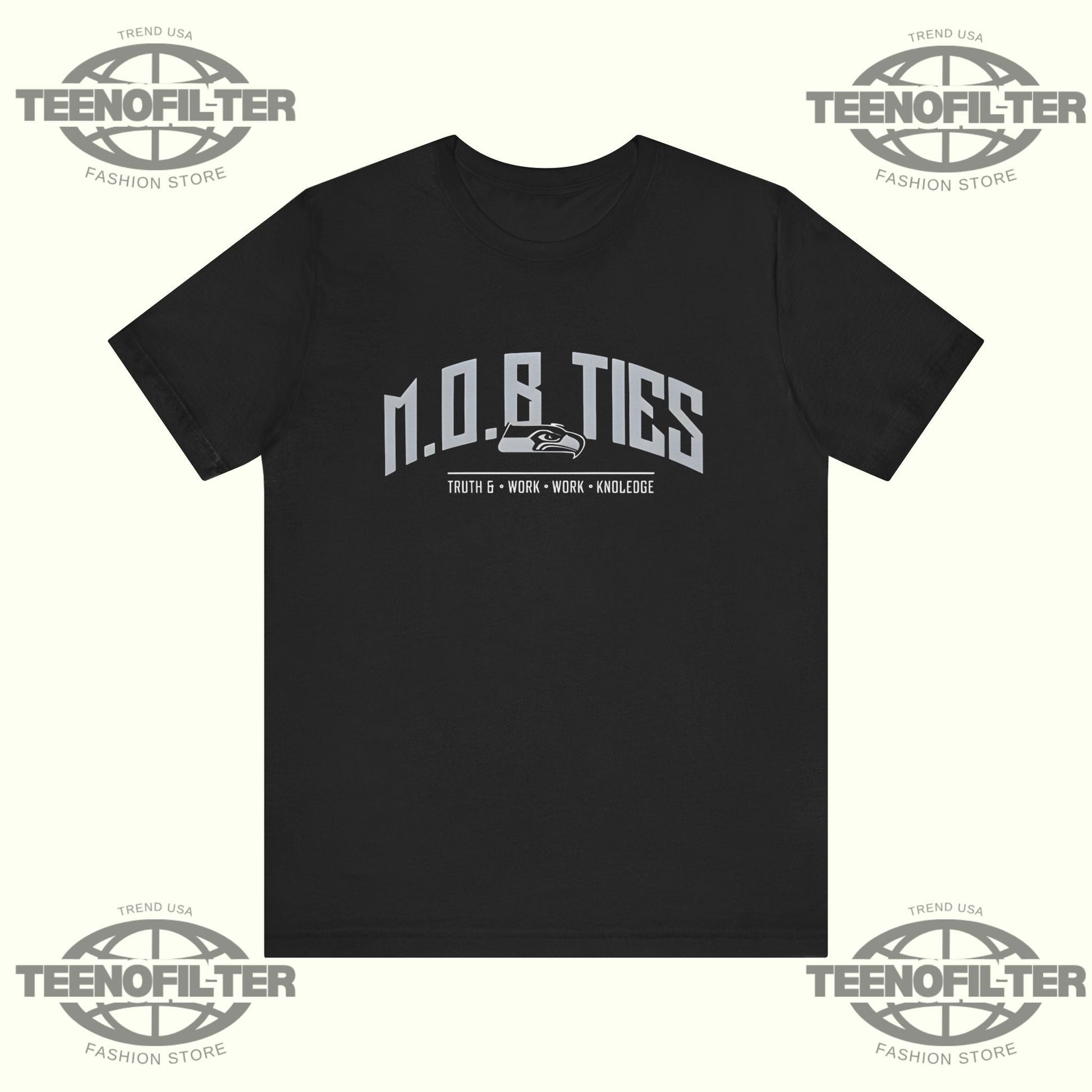 M.O.B. TIES Leonard Williams T-Shirt Printify