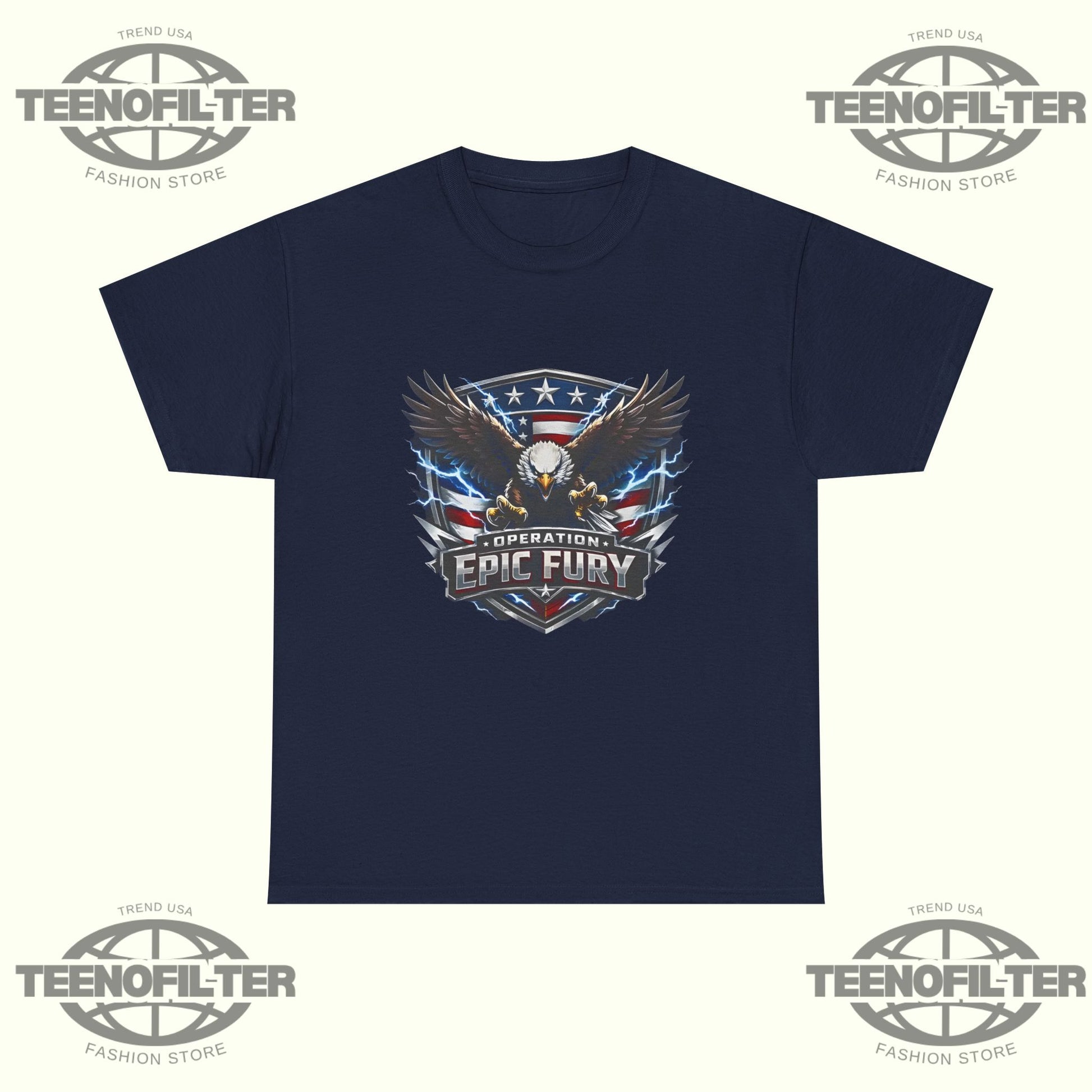 Operation Epic Fury T-Shirt – Bold Conflict-Inspired Statement Graphic Tee - Tee No Filter