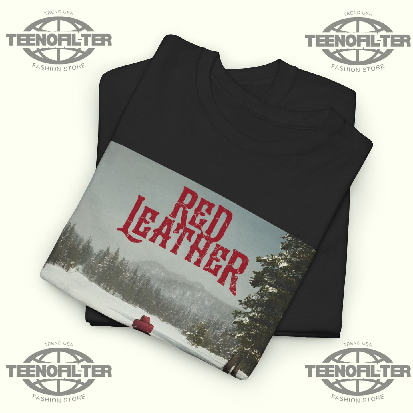 Red Leather Tahoe World Tour 2026 T‑Shirt - Tee No Filter