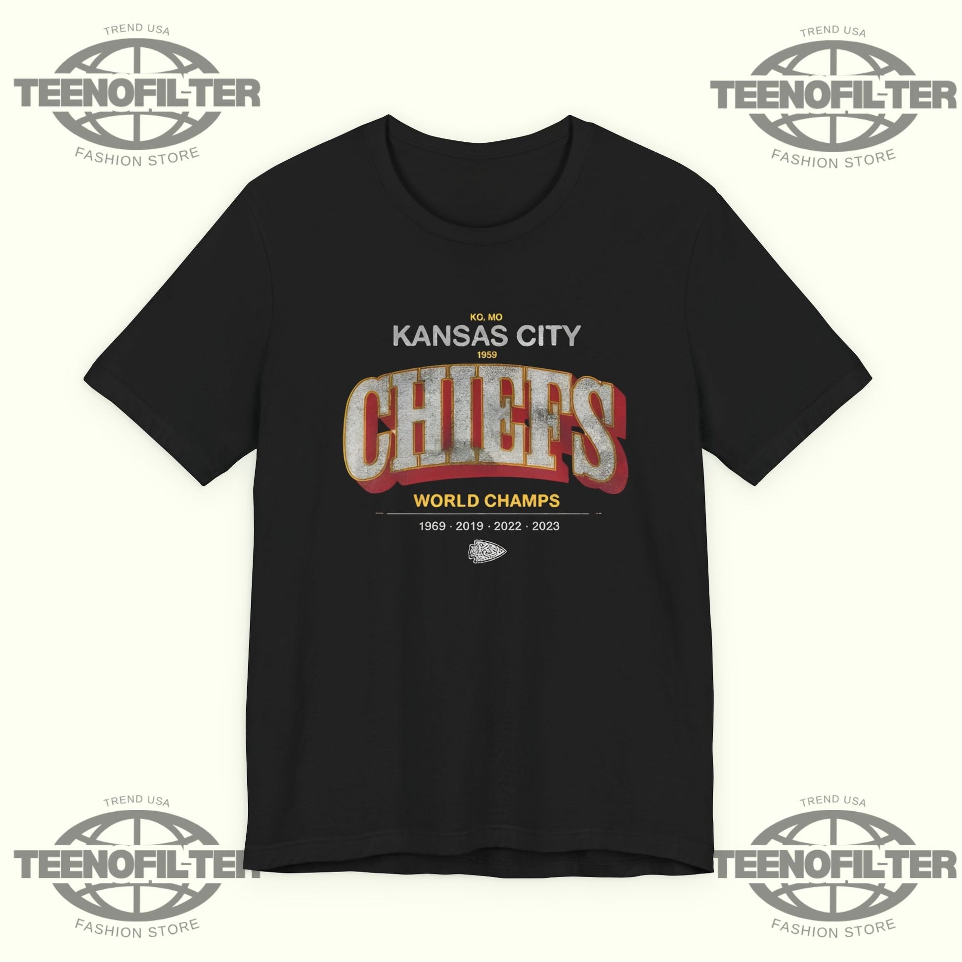 Brittany Mahomes x NFL Kansas City Chiefs Game T-Shirt Printify