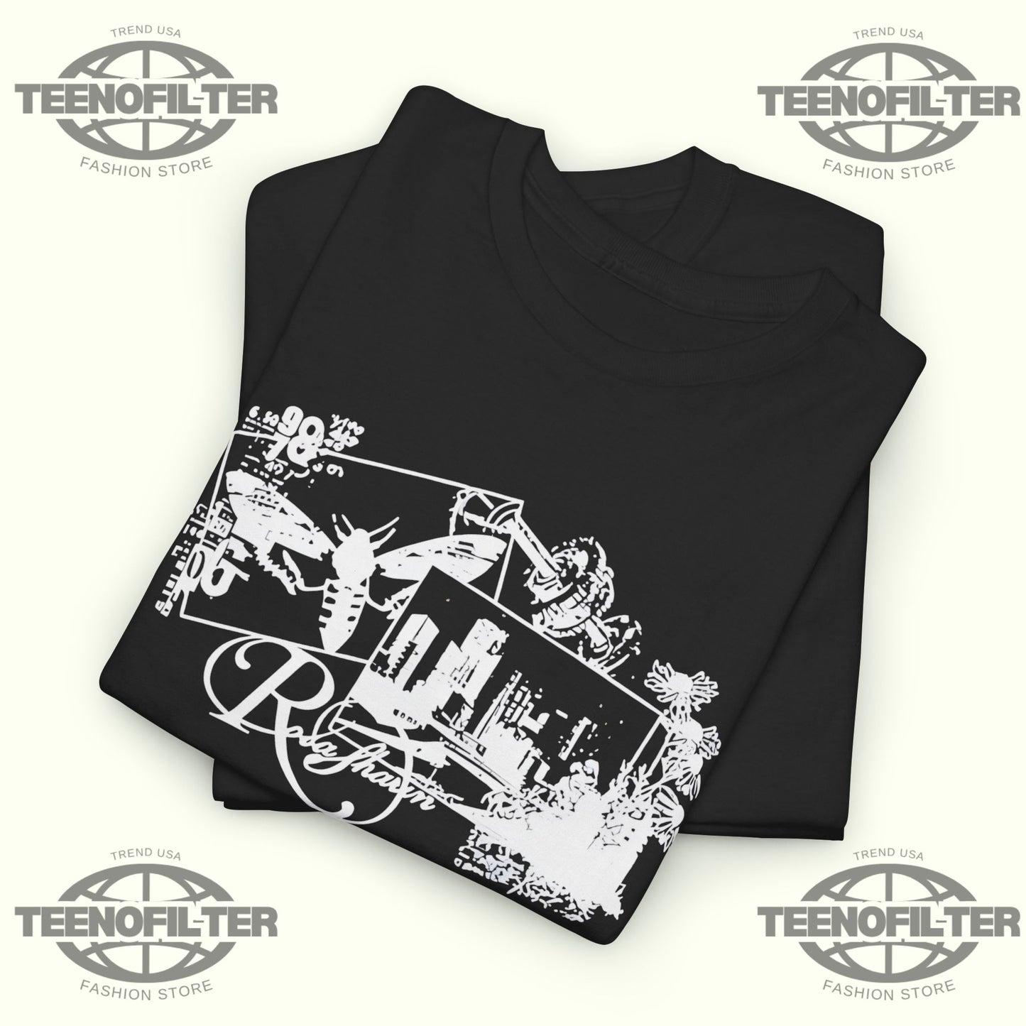 Rosasharin Collage T-Shirt - Tee No Filter