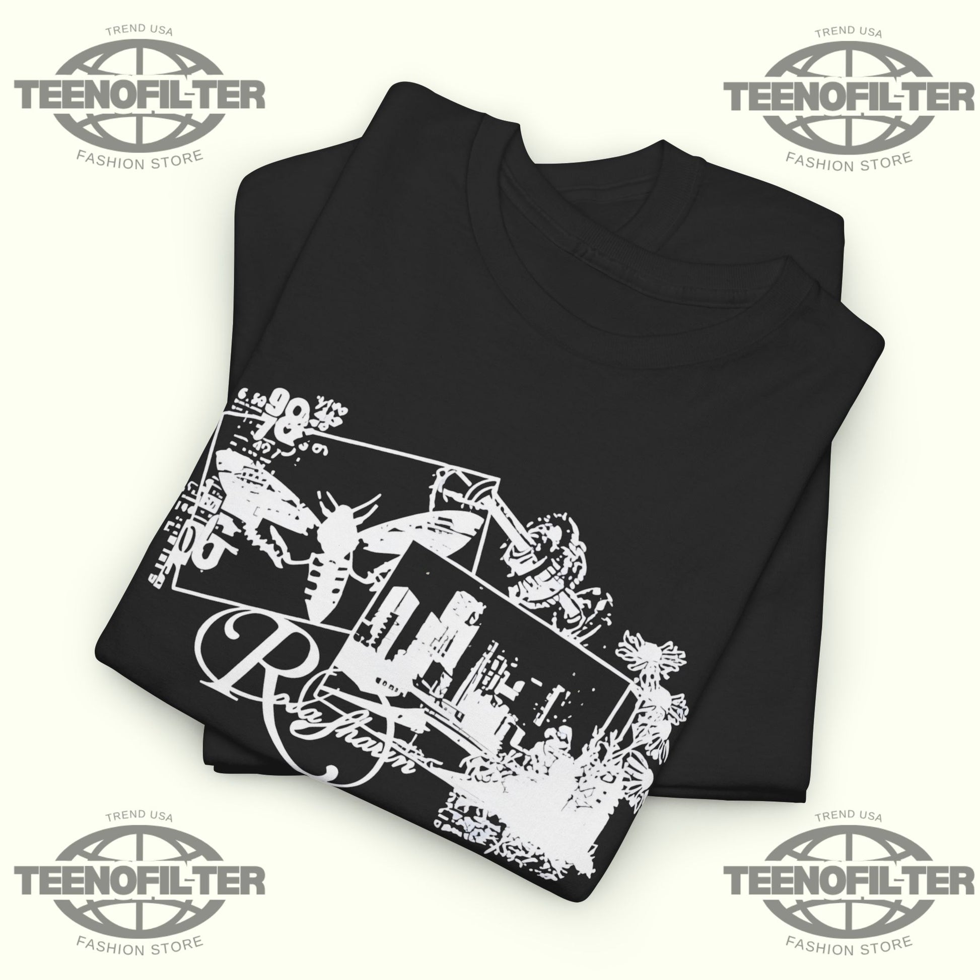 Rosasharin Collage T-Shirt - Tee No Filter