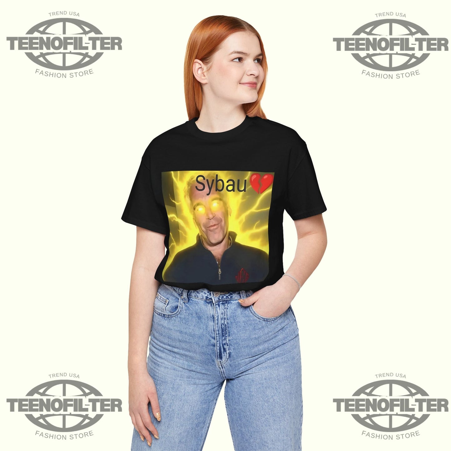Sybau Jeffrey Epstein T-Shirt Printify