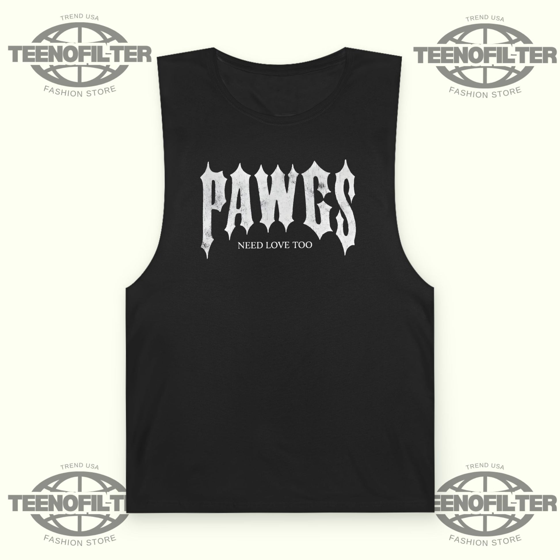 Pawgs Need Love Too Tank – Viral Damson Idris Inspired Tee Celebrating Confidence & Individuality - Tee No Filter
