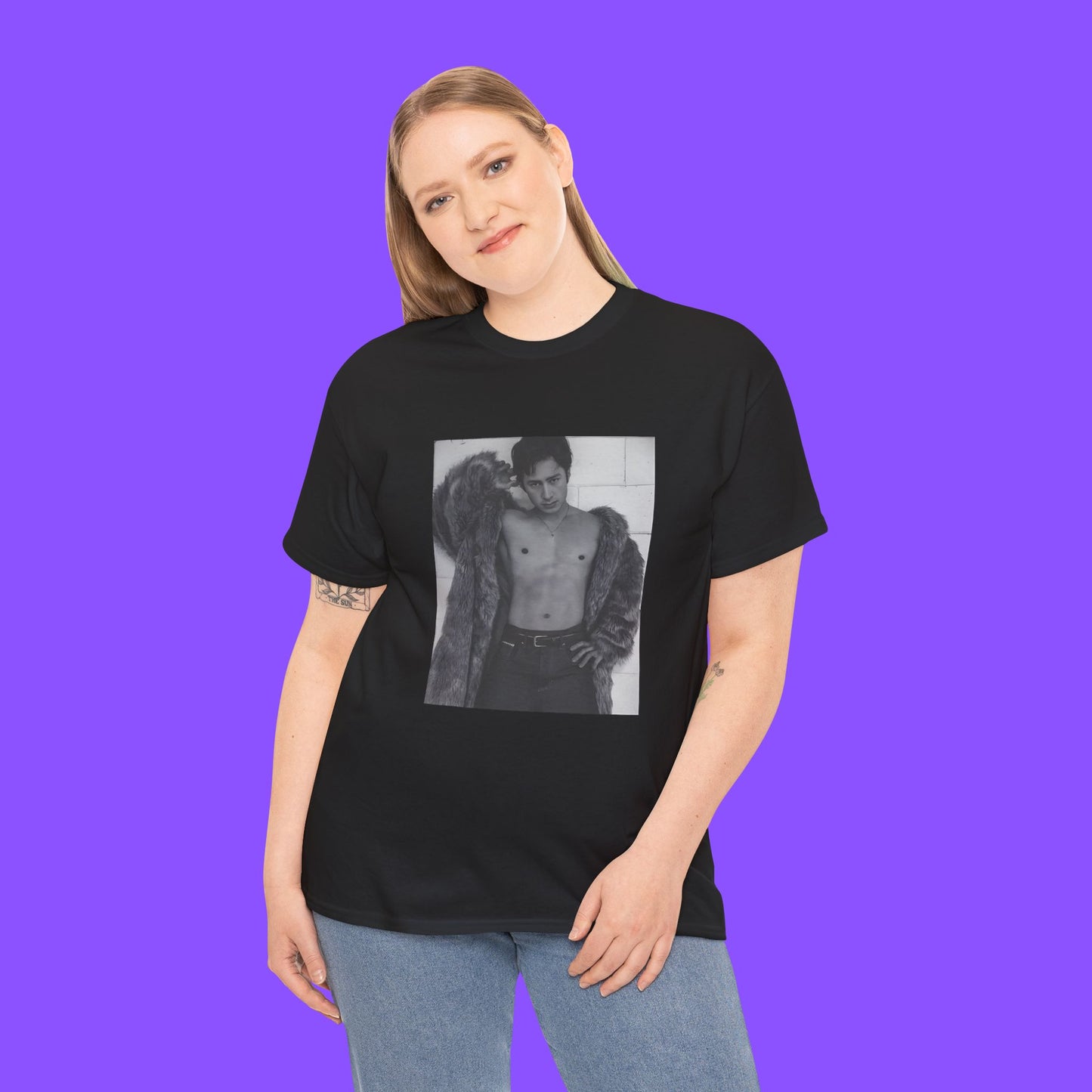 Hudson Williams Fur Coat Shirt - Tee No Filter