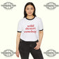 Wild Desert Cowboy Ringer T-Shirt - Tee No Filter