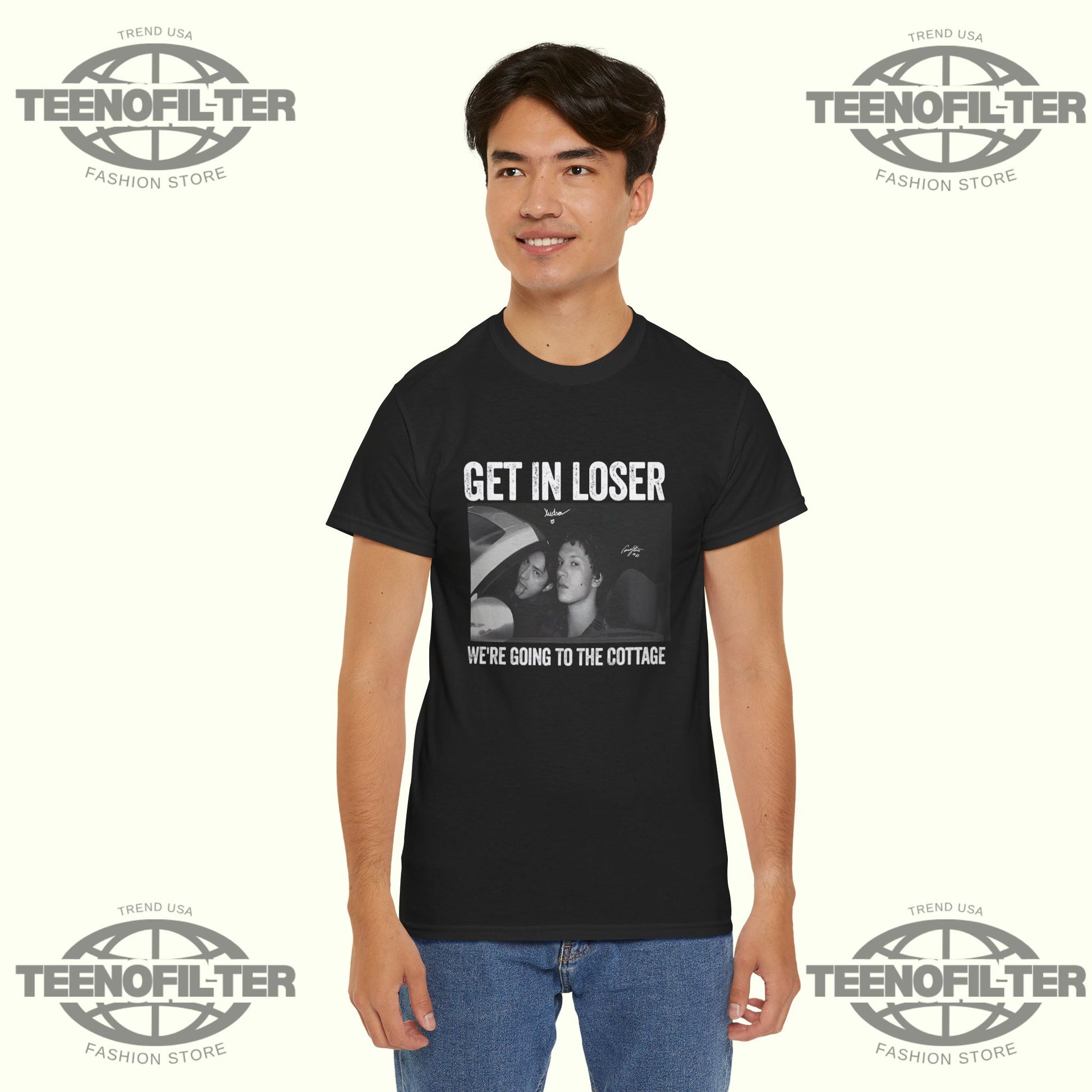 Get In Loser We’re Going To The Cottage T-shirt - Tee No Filter