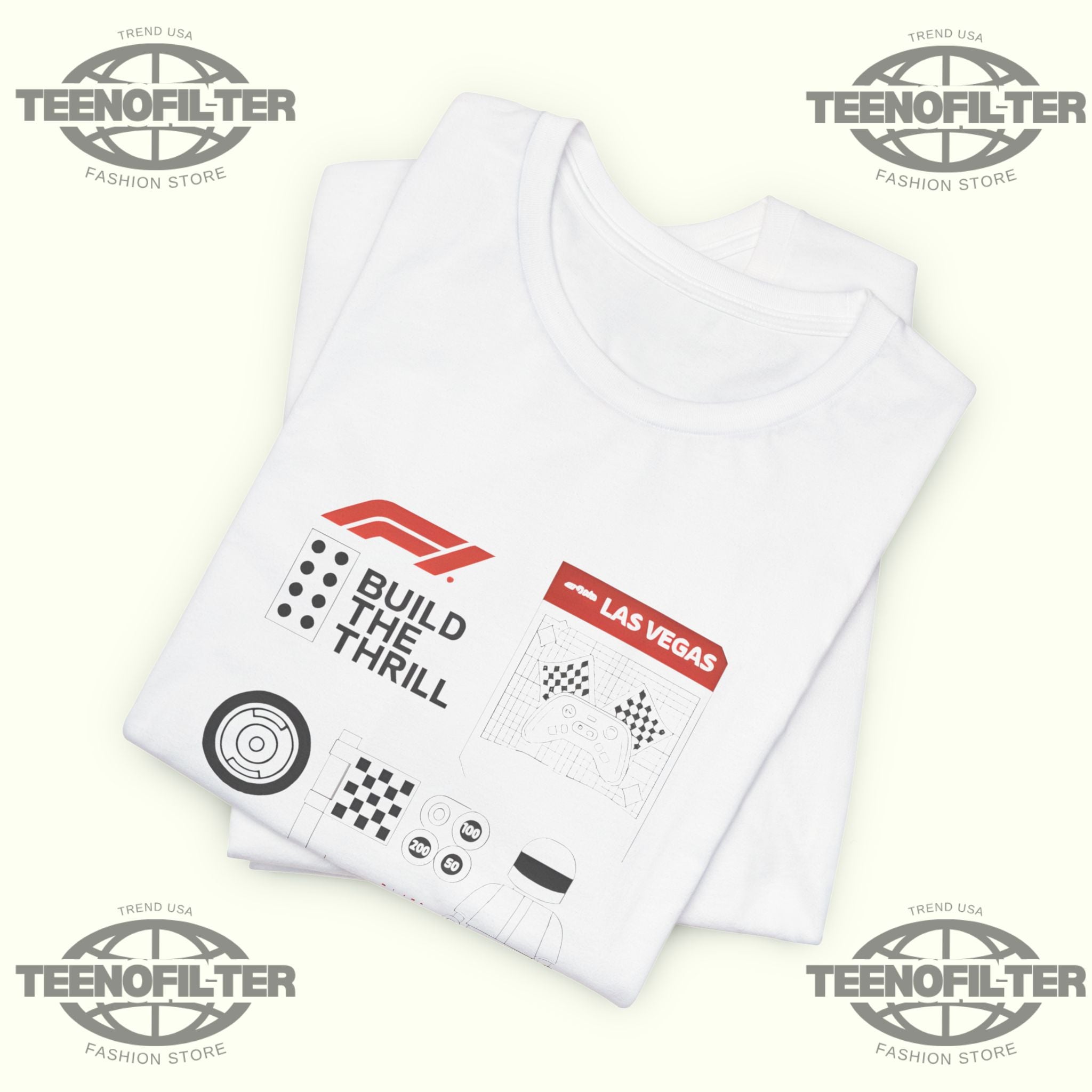 Build The Thrill Las Vegas LEGO T-Shirt