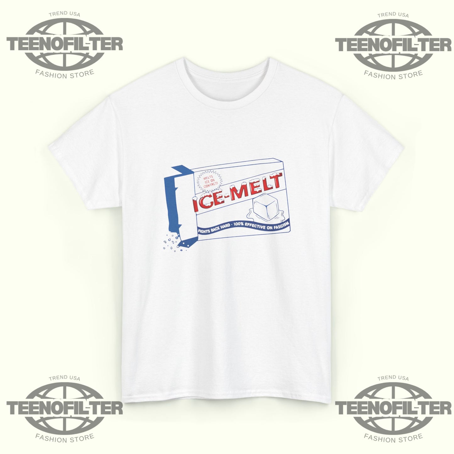 Ice Melt Salt Box T-shirt - Tee No Filter