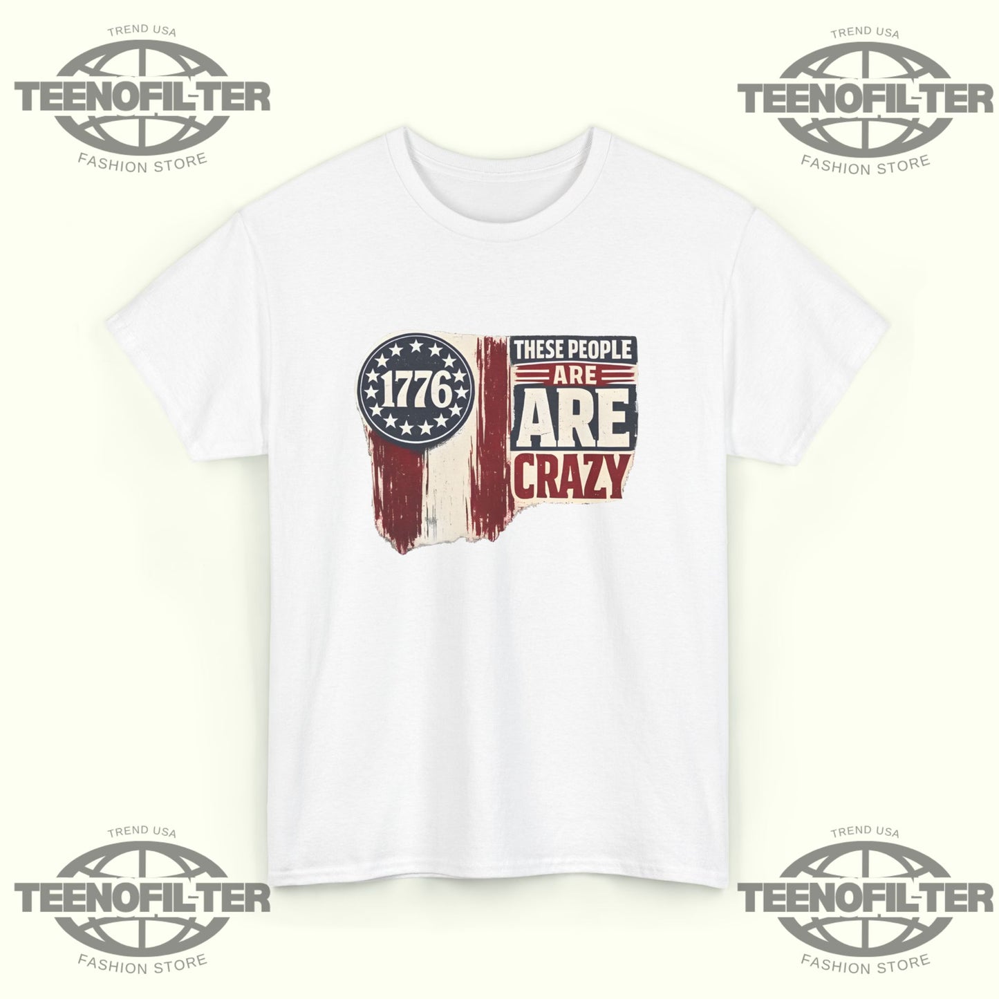 These People Are Cra*zy T-Shirt – Bold Statement Graphic Tee with Attitude - Tee No Filter