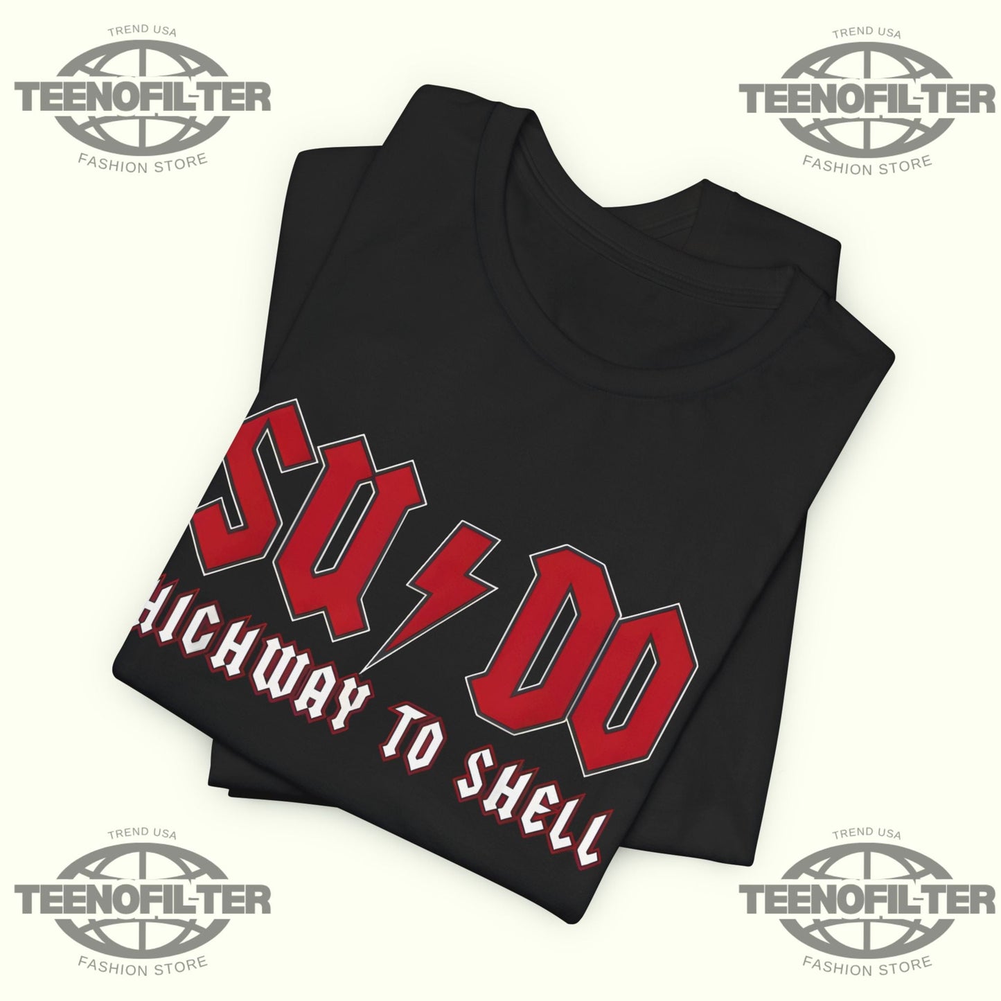 Sysadmin SUDO Highway To Shell T-Shirt Printify