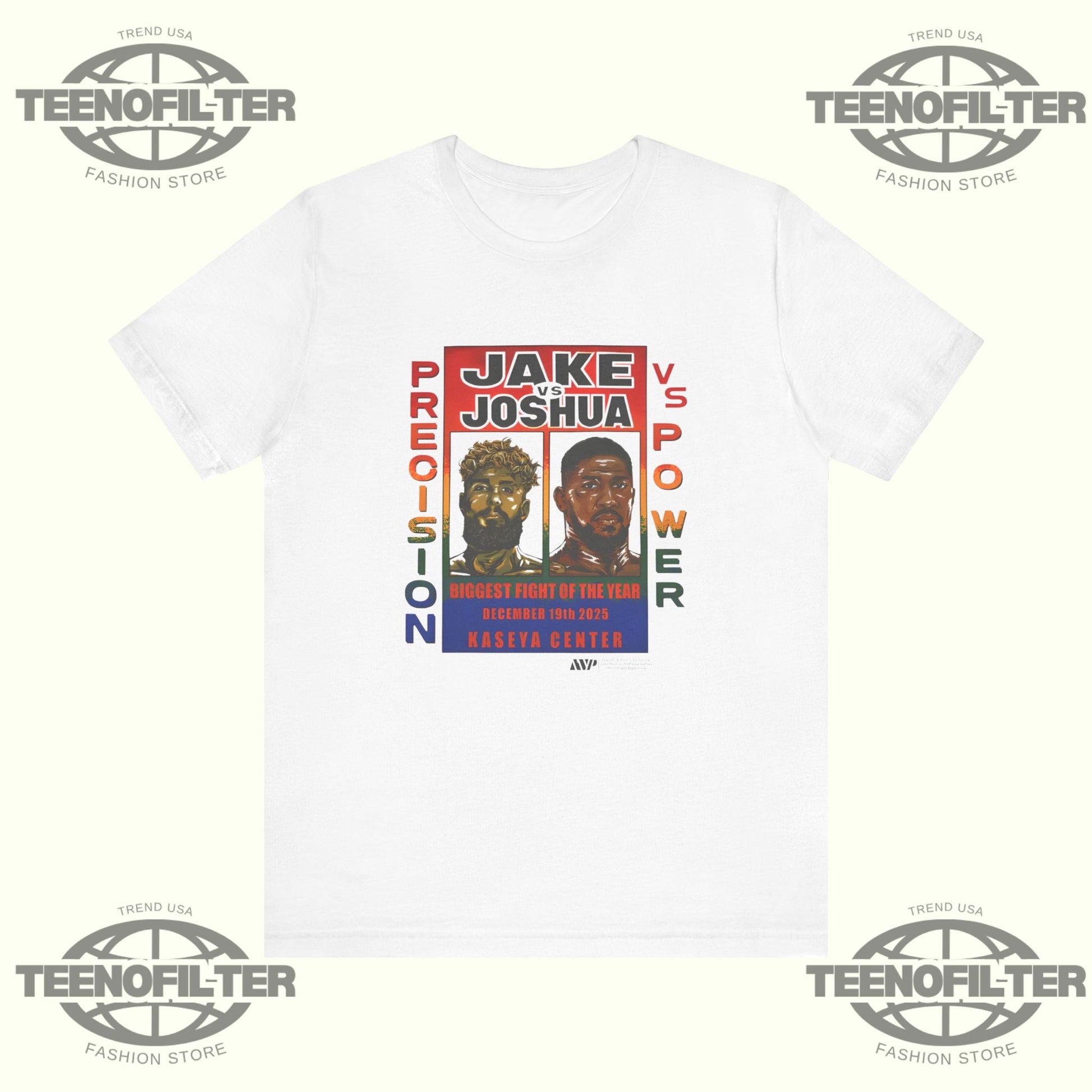 Jake vs Joshua T-shirt Printify