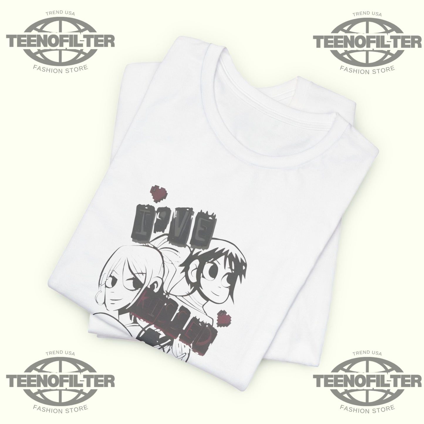 The Scott Pilgrim I’ve Kissed Scott Pilgrim T-Shirt Printify