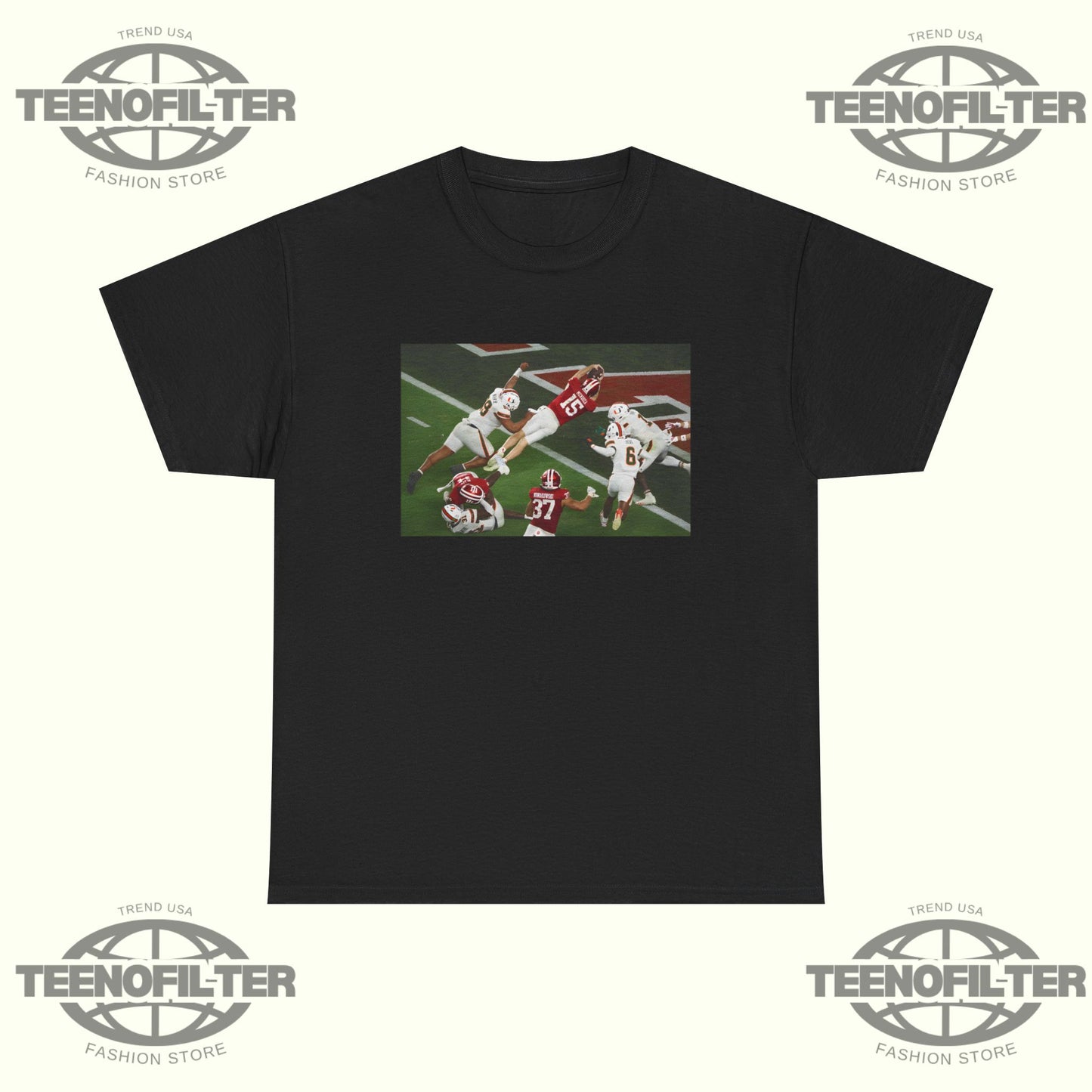 Indiana Hoosiers Fourth-Down Run Shirt – Fernando Mendoza Trust the Moment T-Shirt - Tee No Filter