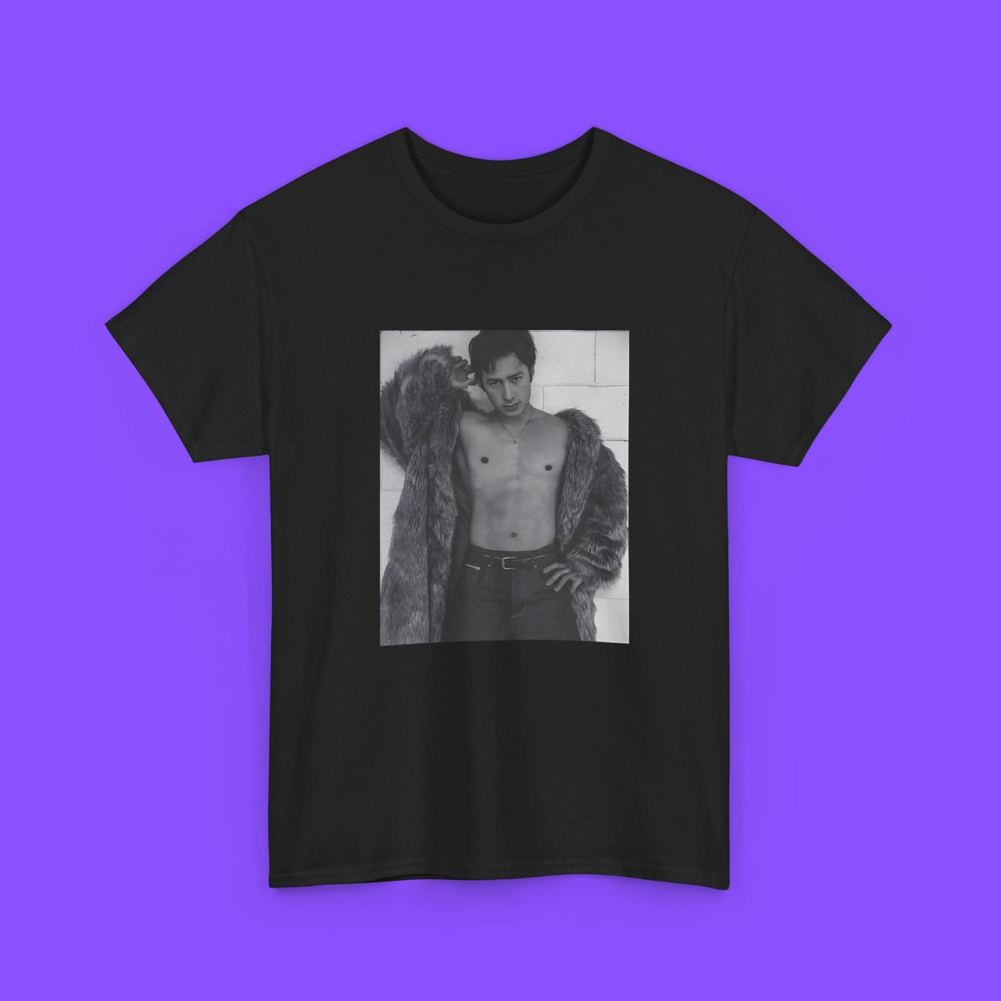 Hudson Williams Fur Coat Shirt - Tee No Filter